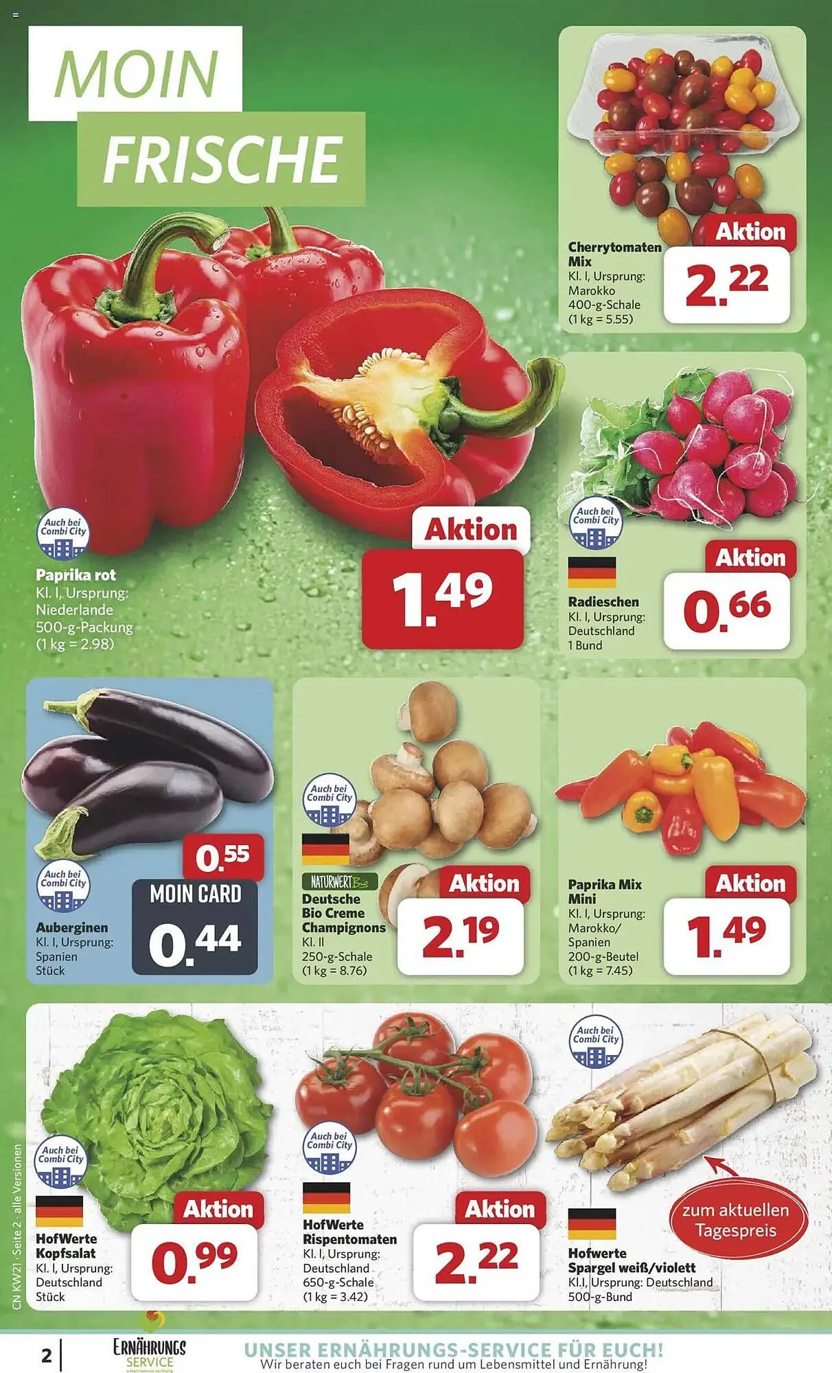 Combi Prospekt von 19. Mai bis 24. Mai 2025 - Prospekt seite 2