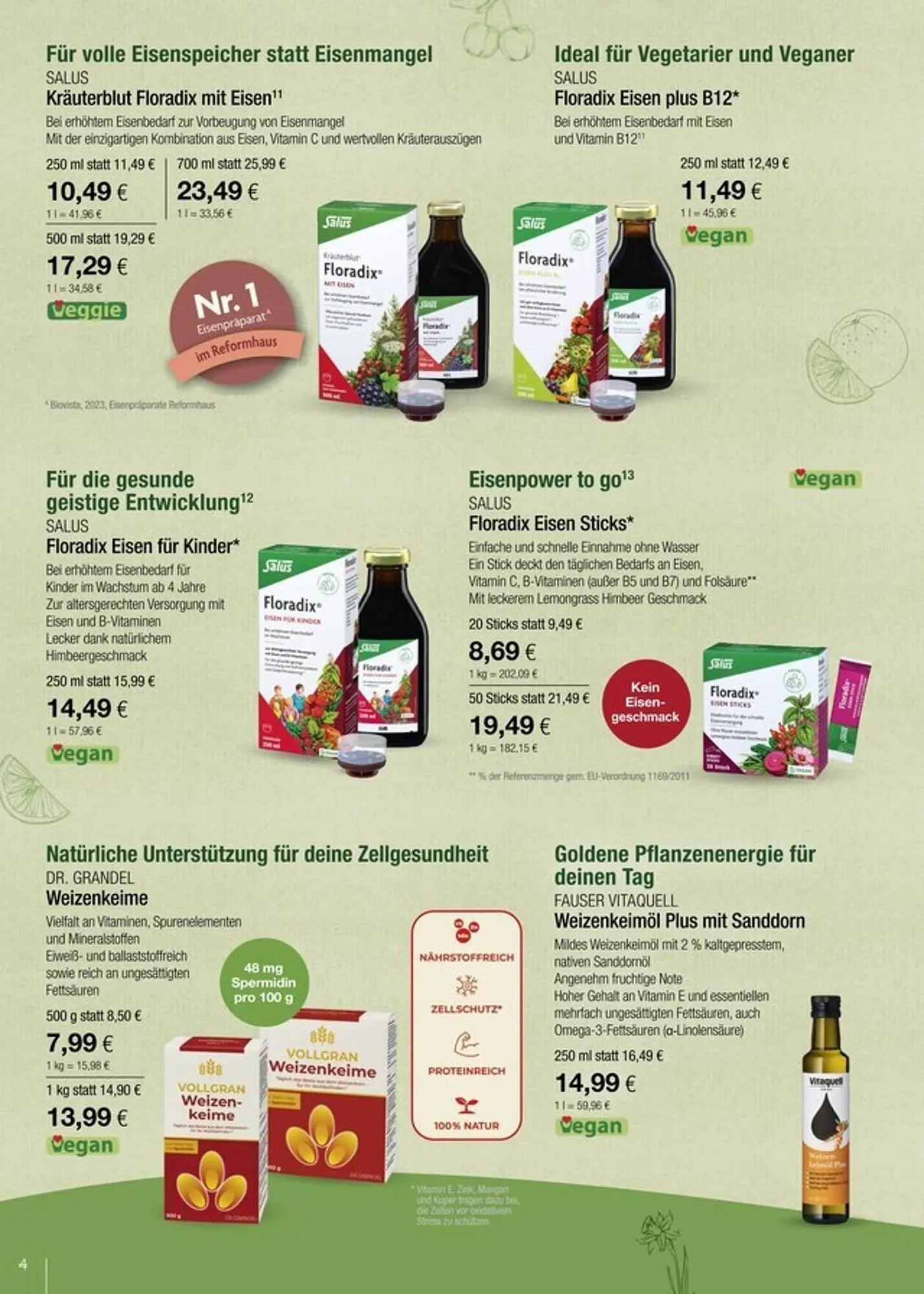 Vitalia Prospekt von 1. April bis 30. April 2026 - Prospekt seite 4