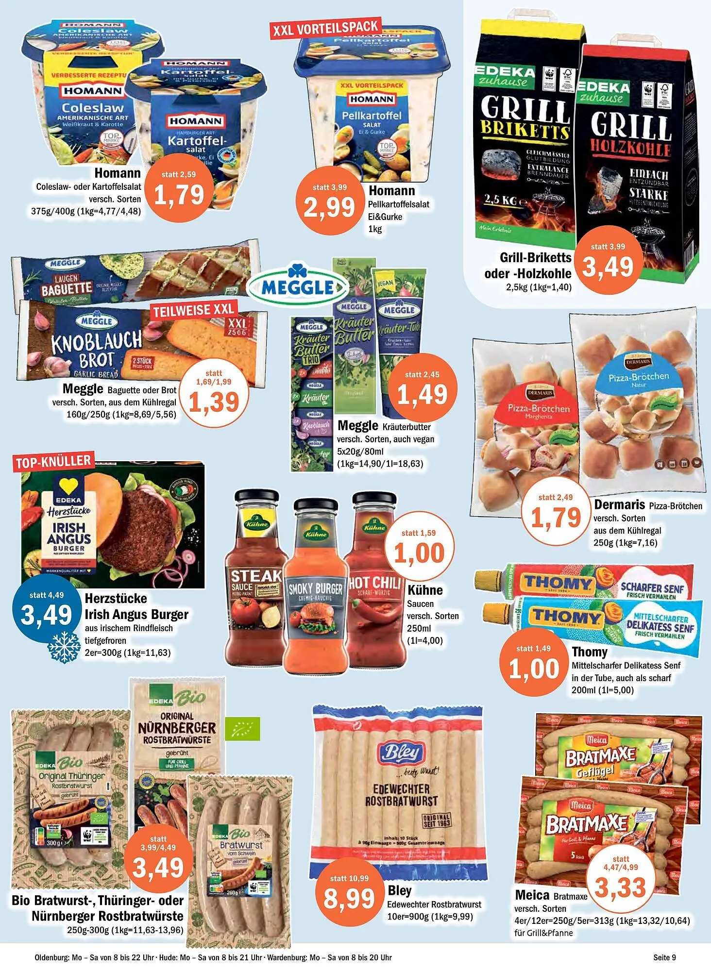 Aktiv Irma Prospekt von 7. April bis 12. April 2025 - Prospekt seite 9