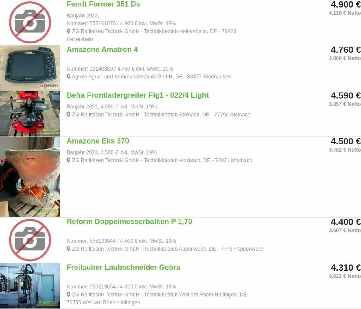 ZG Raiffeisen Aktueller Prospekt von 7. April bis 16. April 2025 - Prospekt seite 30