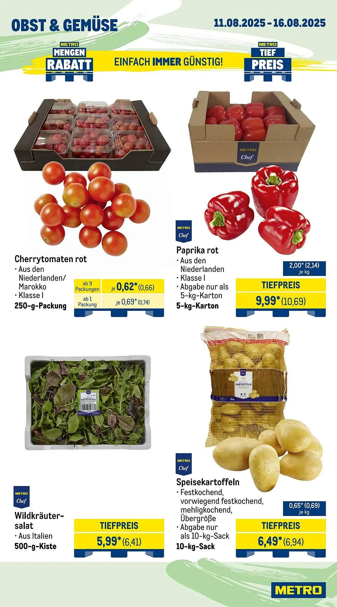 METRO Prospekt von 11. August bis 17. August 2025 - Prospekt seite 8