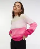 Blau gestreifter Damenpullover ORSAY