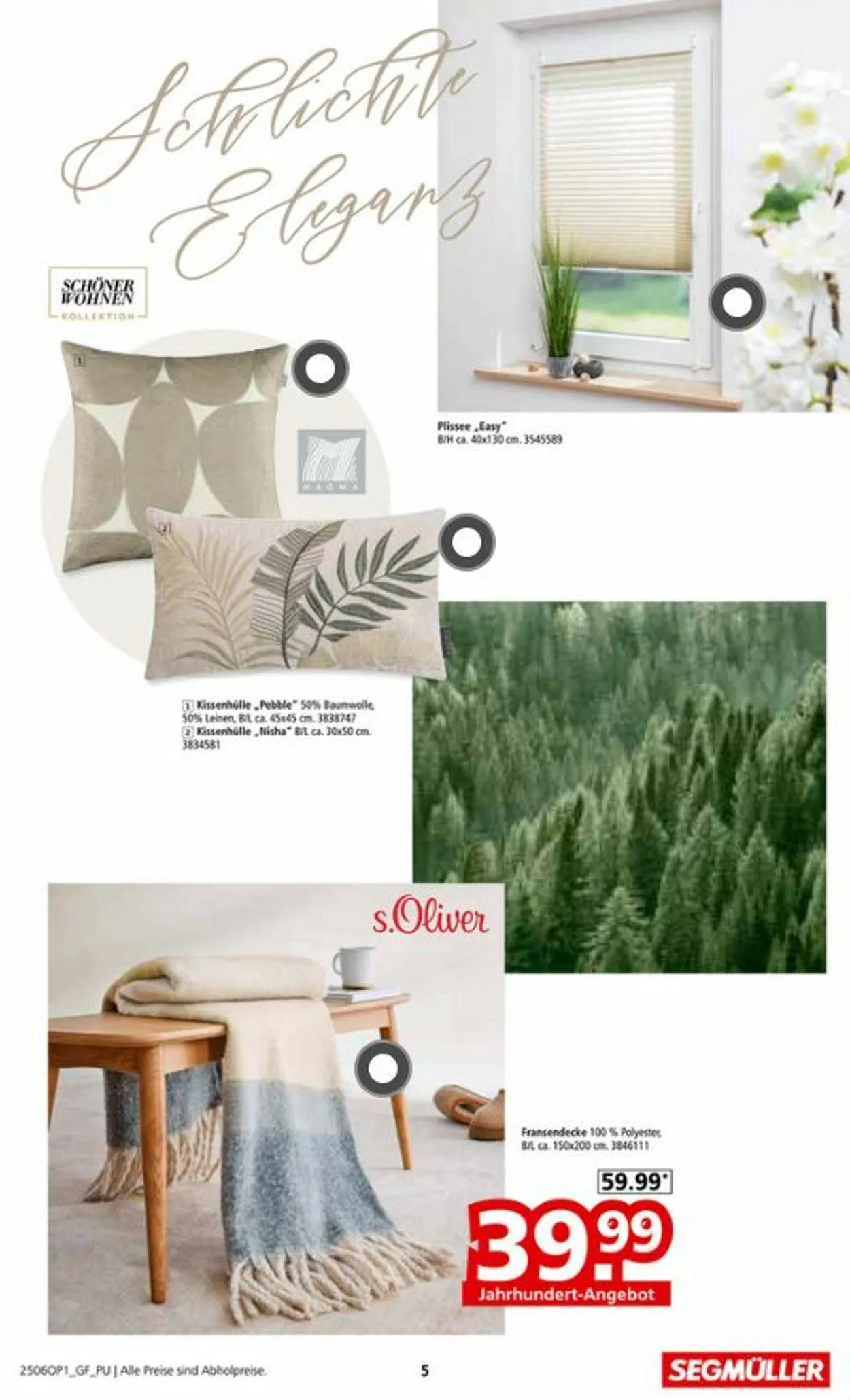 SEGMÜLLER von 31. Mai bis 30. August 2025 - Prospekt seite 5