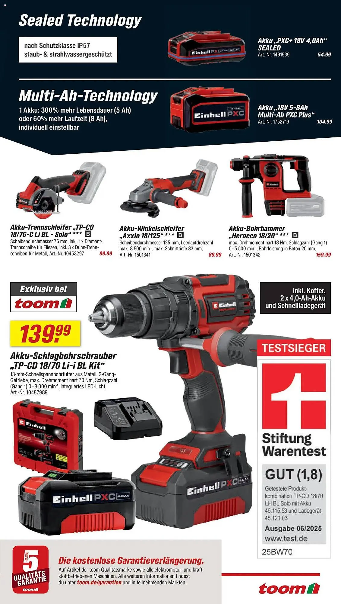 Toom Baumarkt Prospekt von 28. März bis 3. April 2026 - Prospekt seite 19