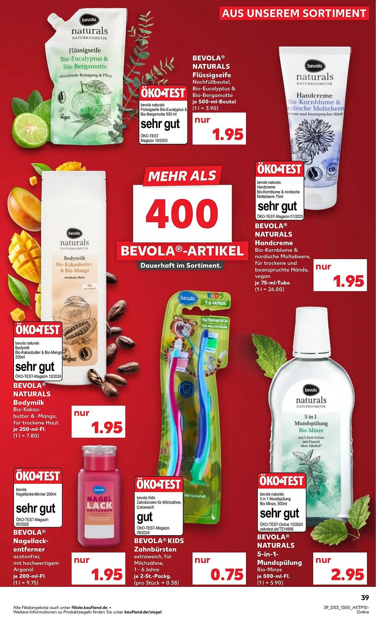 Kaufland Prospekt von 15. Januar bis 21. Januar 2026 - Prospekt seite 39