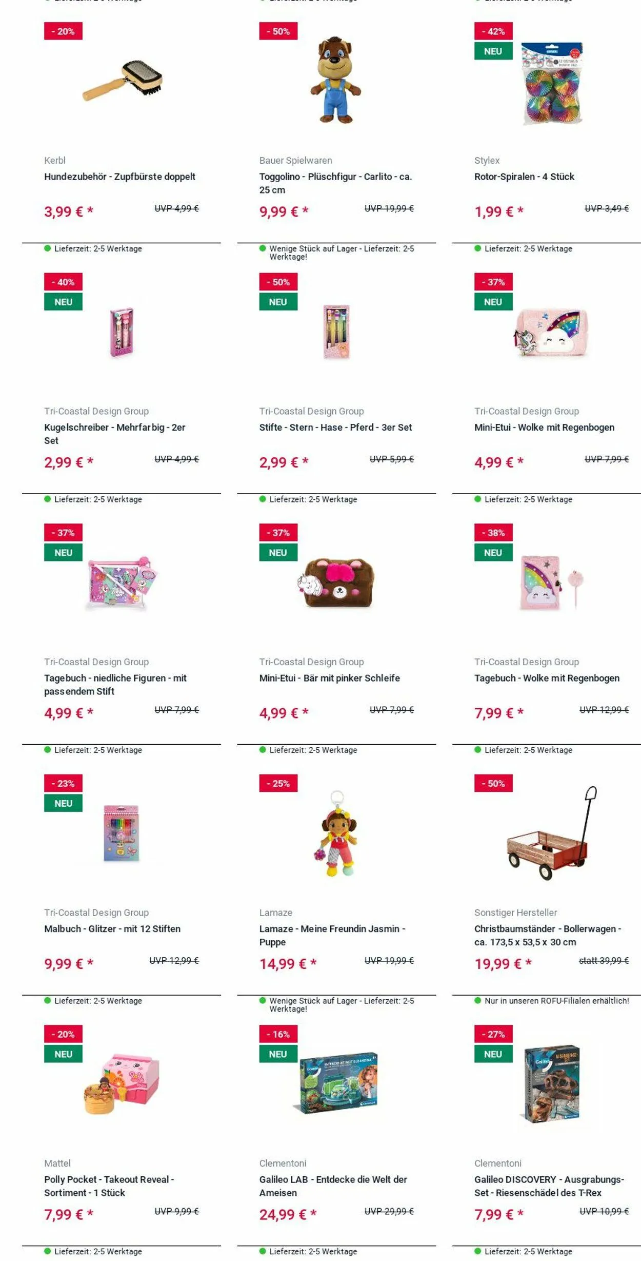 ROFU Kinderland Aktueller Prospekt von 24. Februar bis 5. März 2025 - Prospekt seite 43