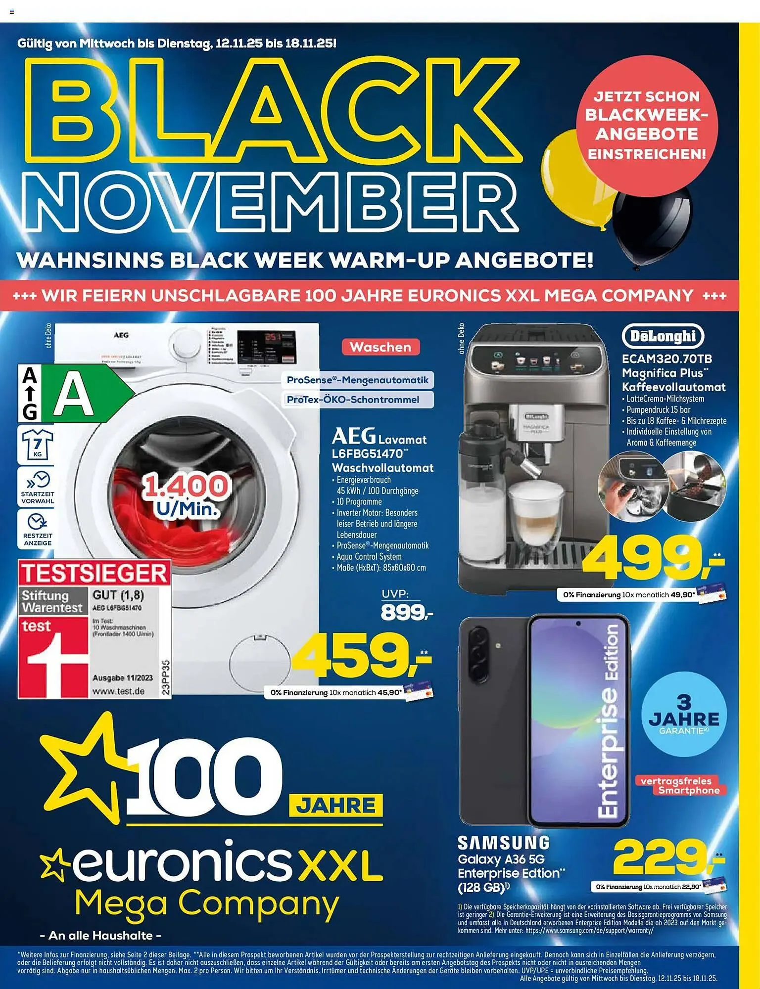 Euronics Prospekt von 12. November bis 18. November 2025 - Prospekt seite 1