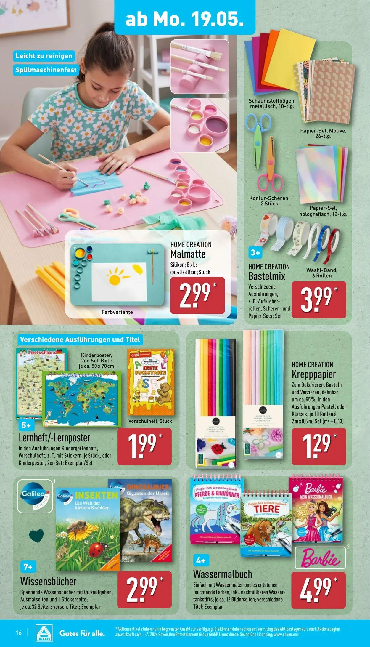 Aldi-Nord von 12. Mai bis 17. Mai 2025 - Prospekt seite 20