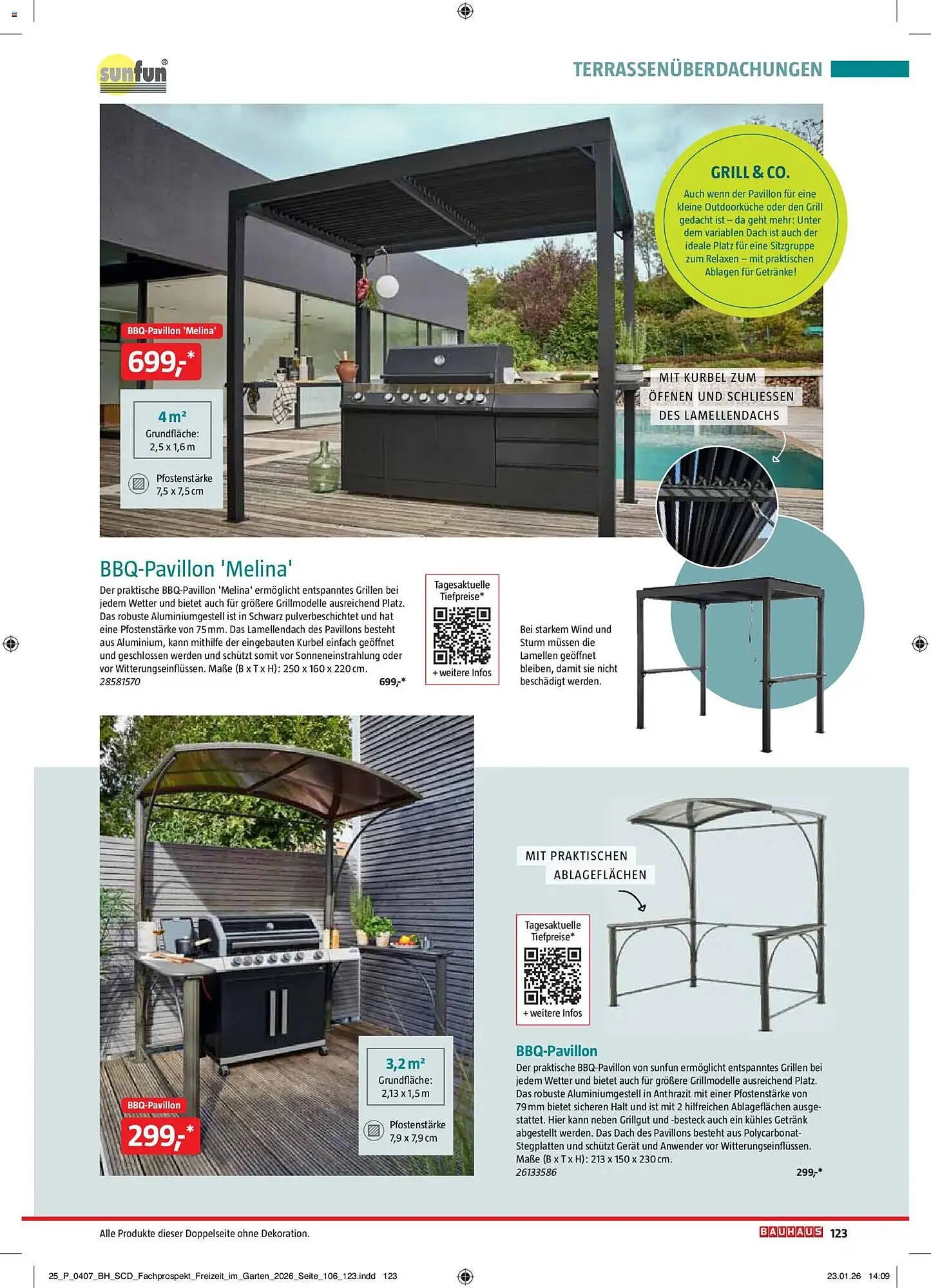 Bauhaus Prospekt von 2. März bis 30. Juni 2026 - Prospekt seite 123