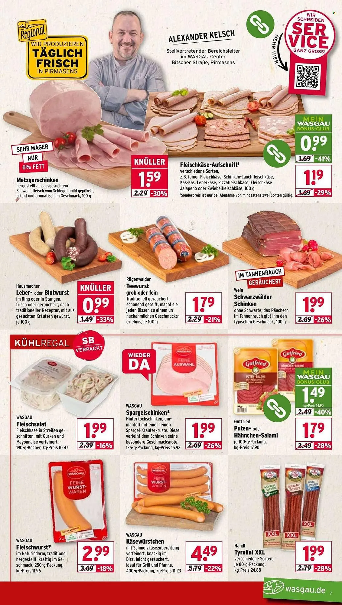 Wasgau Prospekt von 4. Mai bis 9. Mai 2026 - Prospekt seite 7