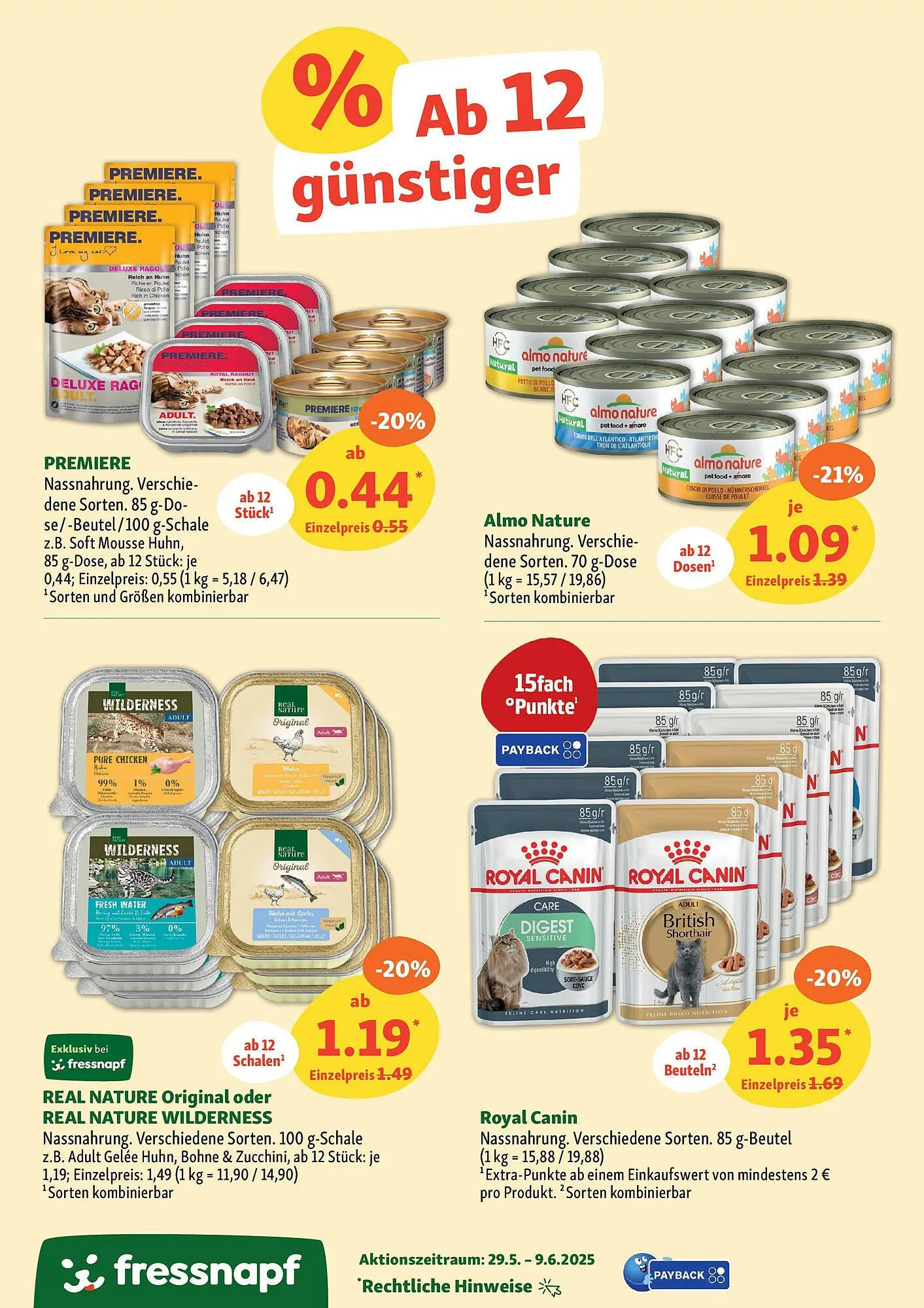 Fressnapf Prospekt von 28. Mai bis 9. Juni 2025 - Prospekt seite 6