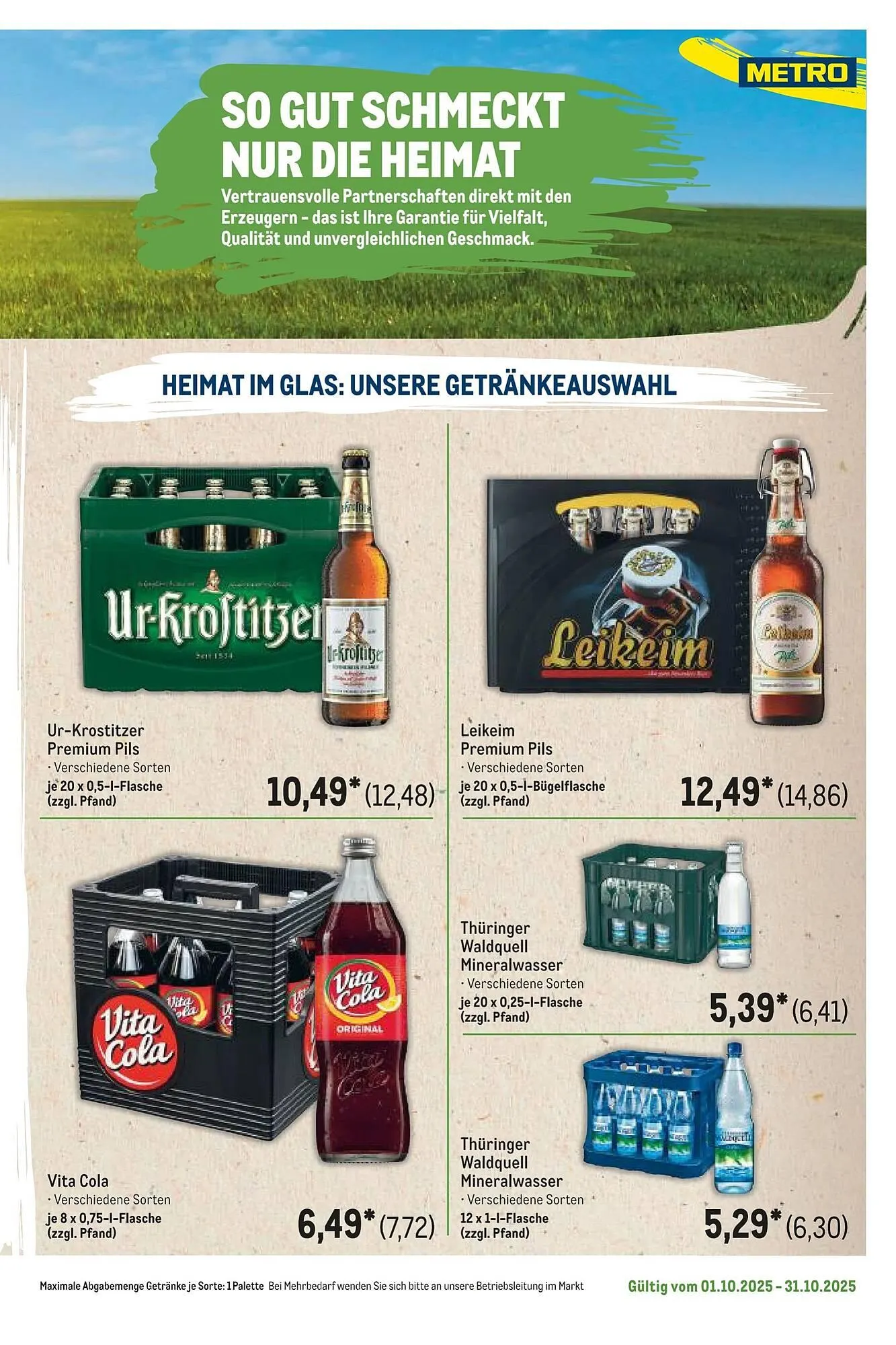 METRO Prospekt von 1. Oktober bis 31. Oktober 2025 - Prospekt seite 101