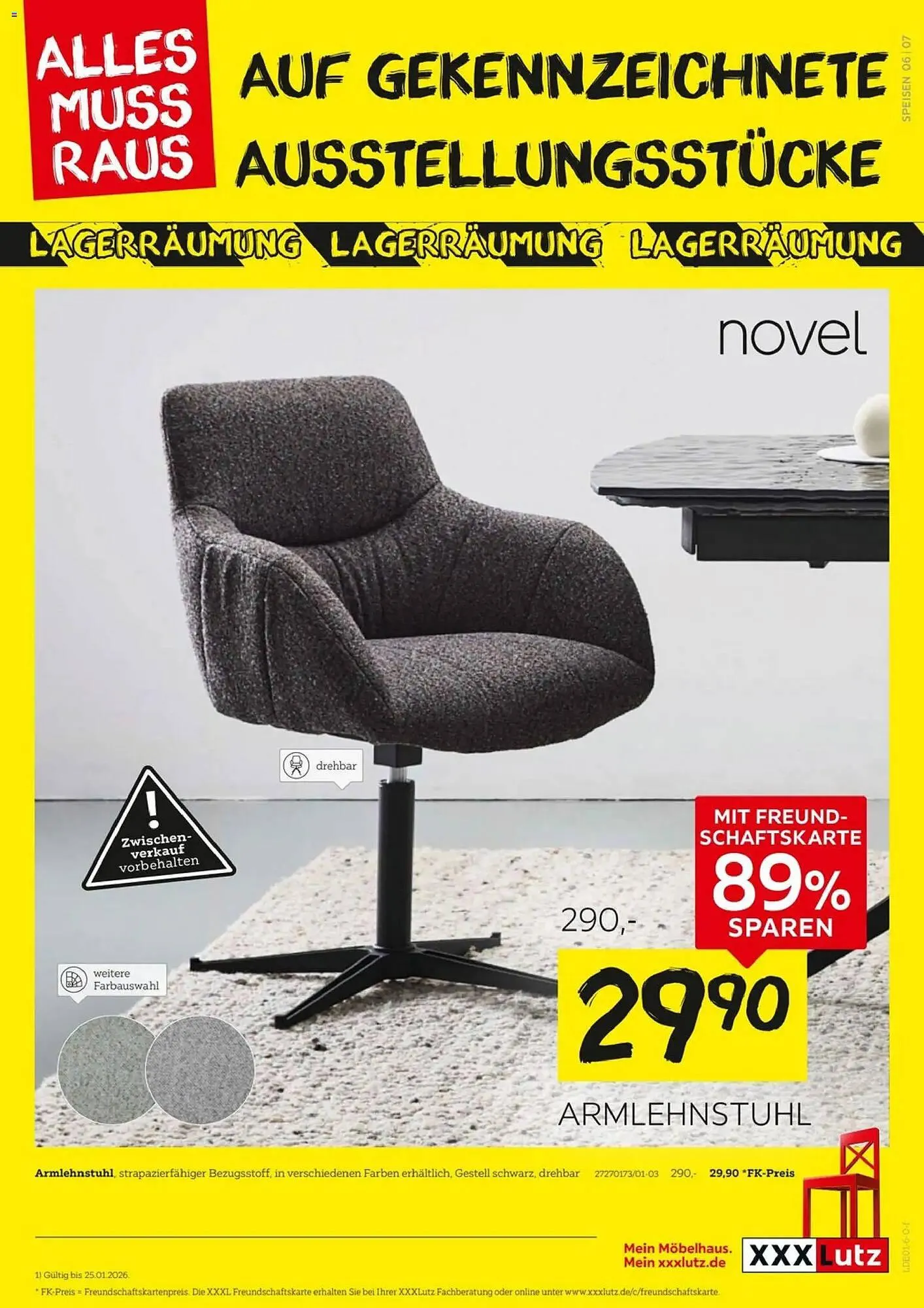 XXXLutz Prospekt von 11. Januar bis 25. Januar 2026 - Prospekt seite 7