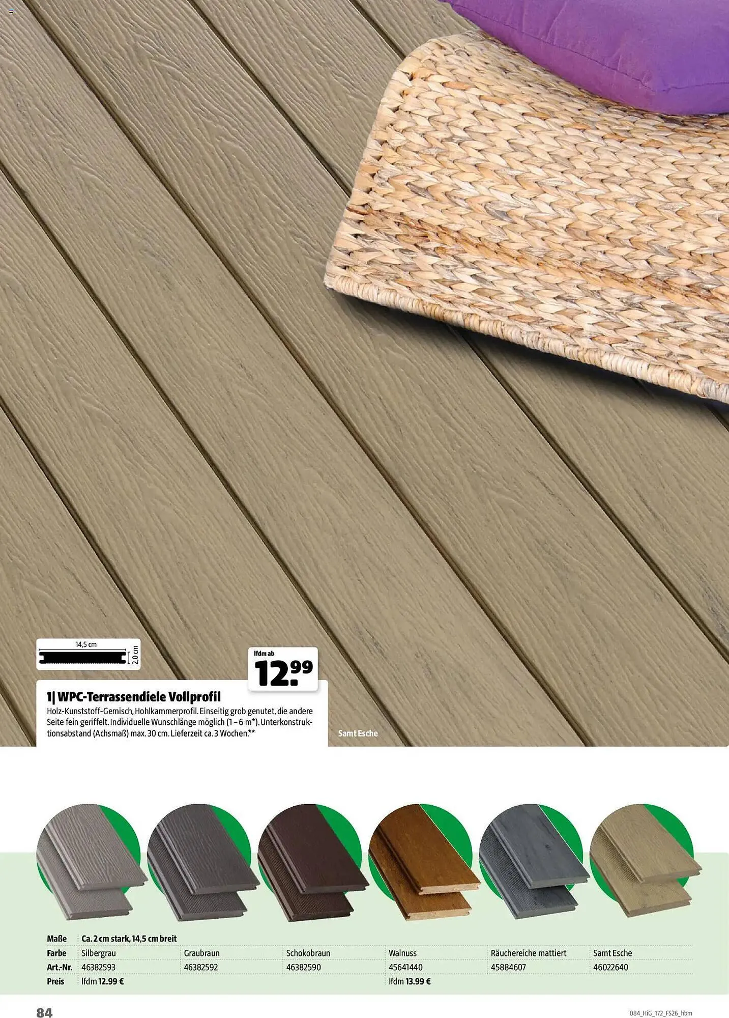 Hagebau Prospekt von 2. März bis 31. Dezember 2026 - Prospekt seite 84