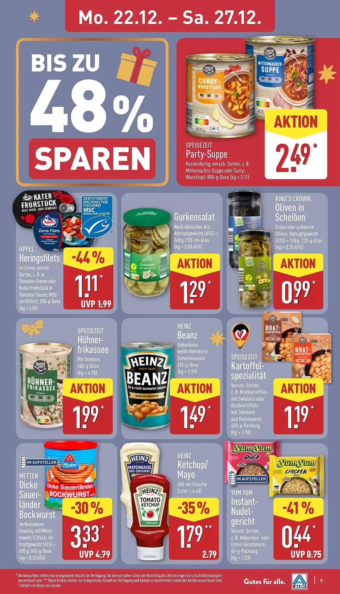 Aldi Nord Prospekt von 22. Dezember bis 27. Dezember 2025 - Prospekt seite 10