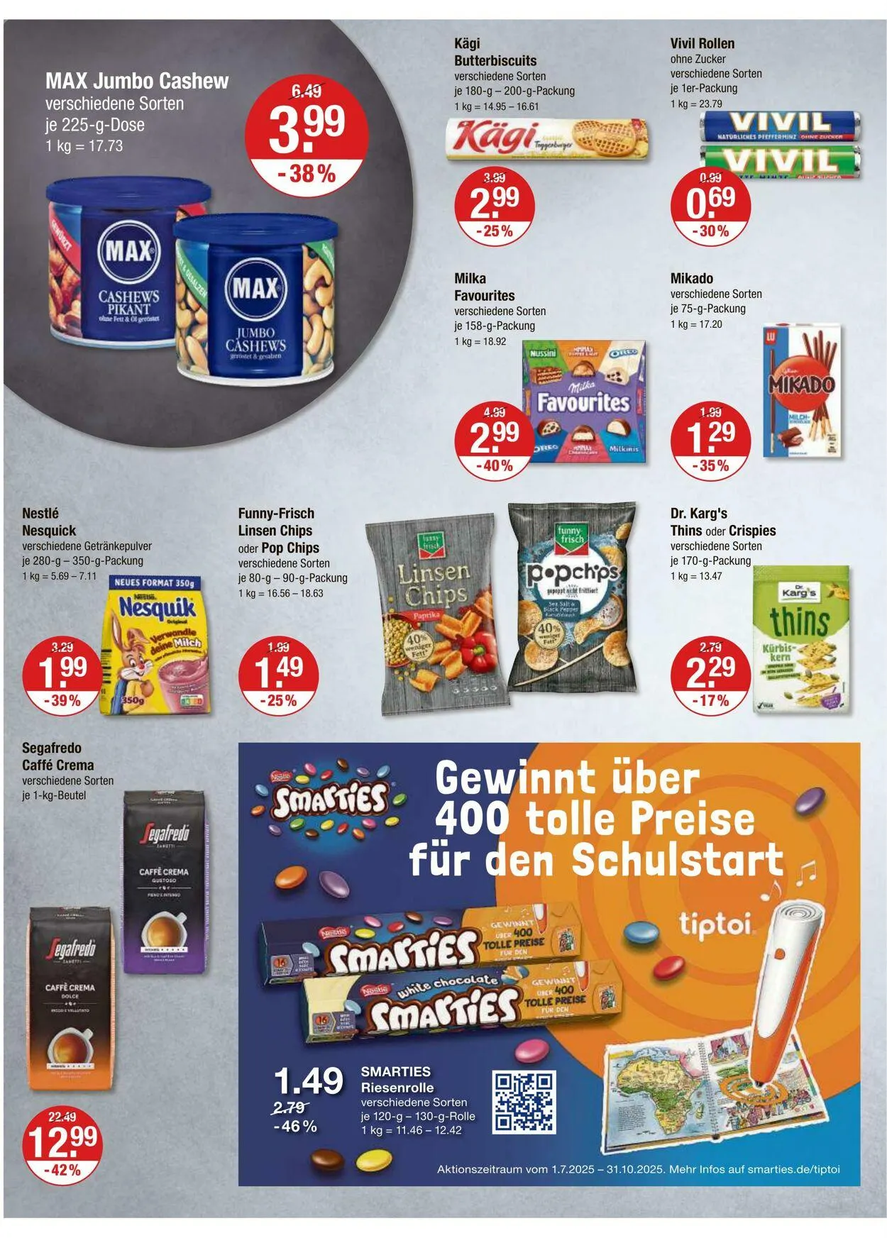 V-Markt Aktueller Prospekt von 7. August bis 13. August 2025 - Prospekt seite 8