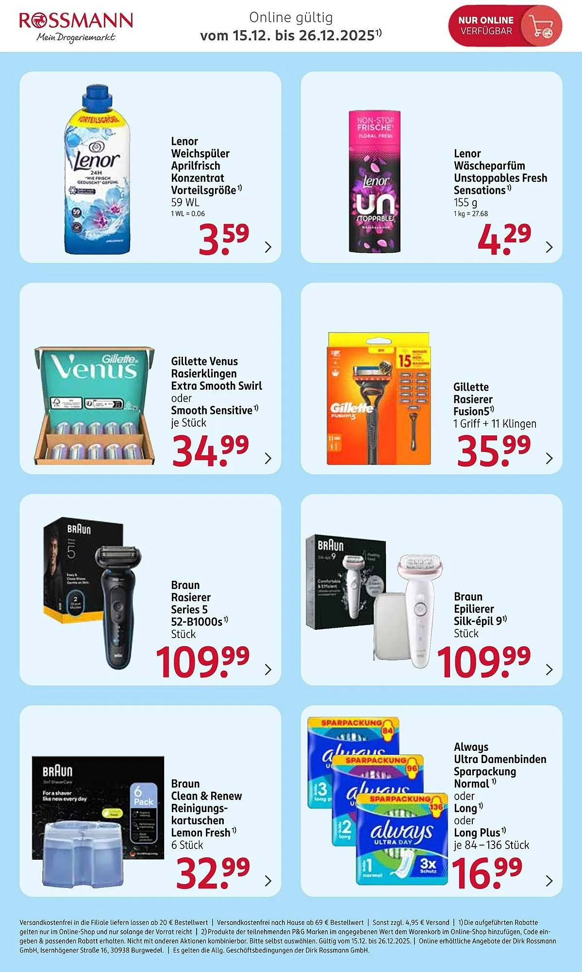 Rossmann Prospekt von 15. Dezember bis 26. Dezember 2025 - Prospekt seite 8