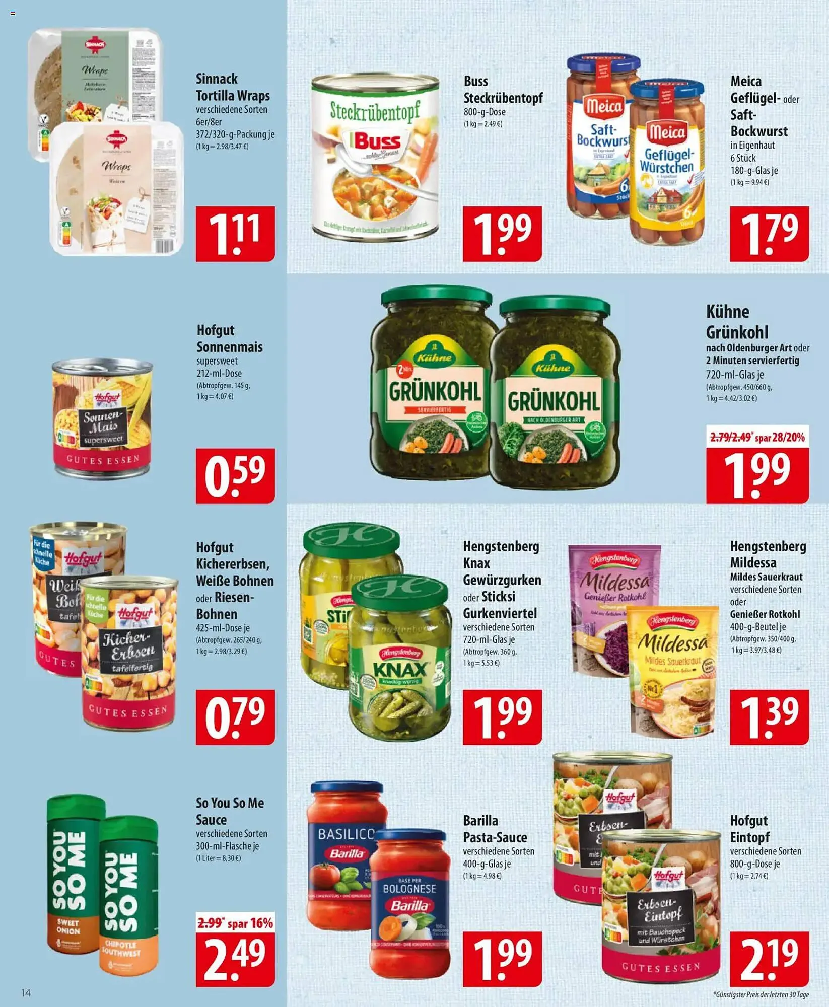 Famila Nord Ost Prospekt von 5. Januar bis 10. Januar 2026 - Prospekt seite 14