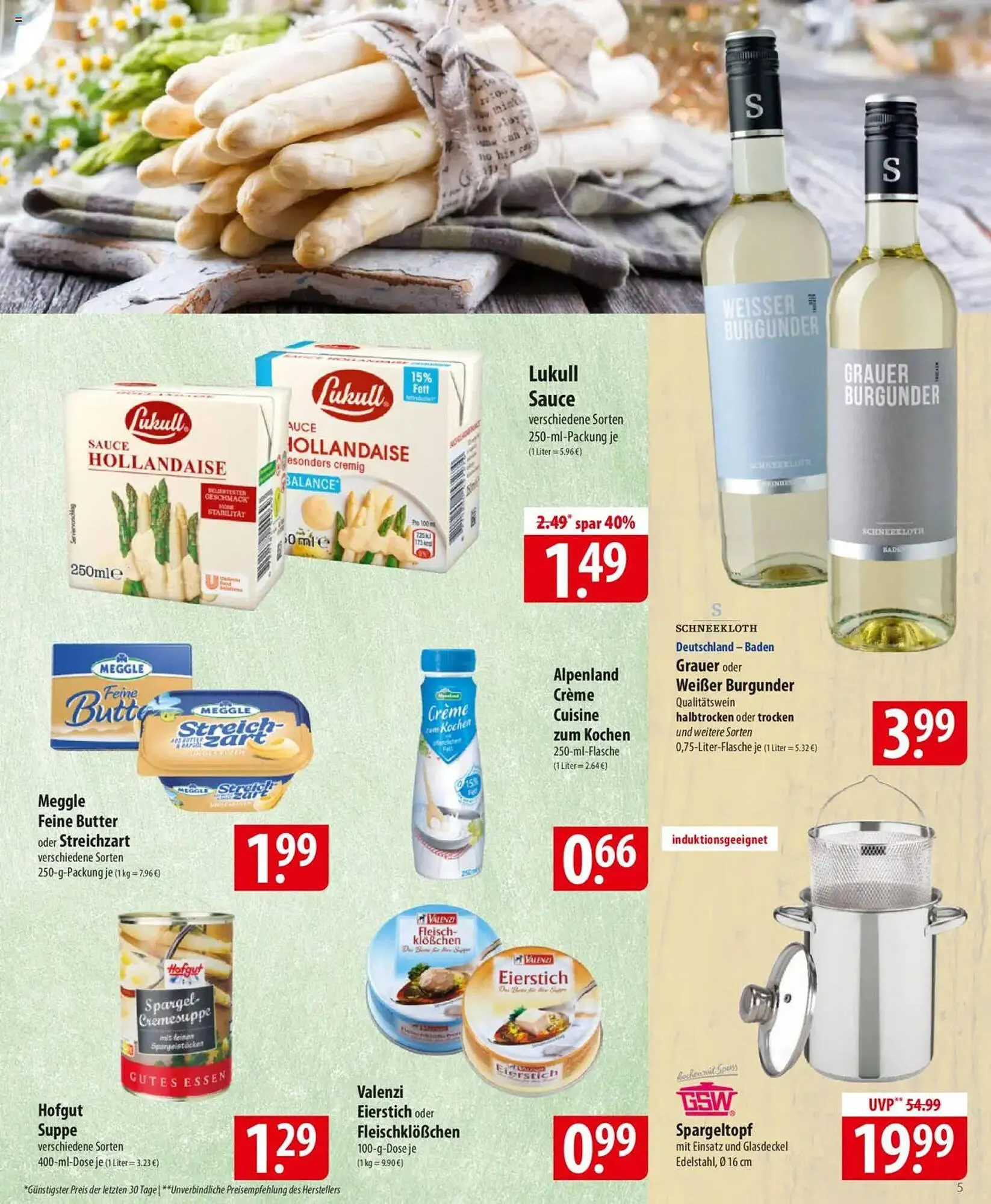 Famila Nord Ost Prospekt von 22. April bis 26. April 2025 - Prospekt seite 5