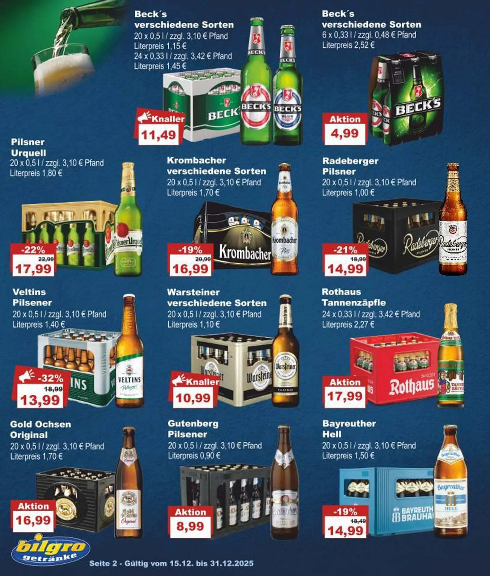 Bilgro Prospekt von 15. Dezember bis 3. Januar 2026 - Prospekt seite 2