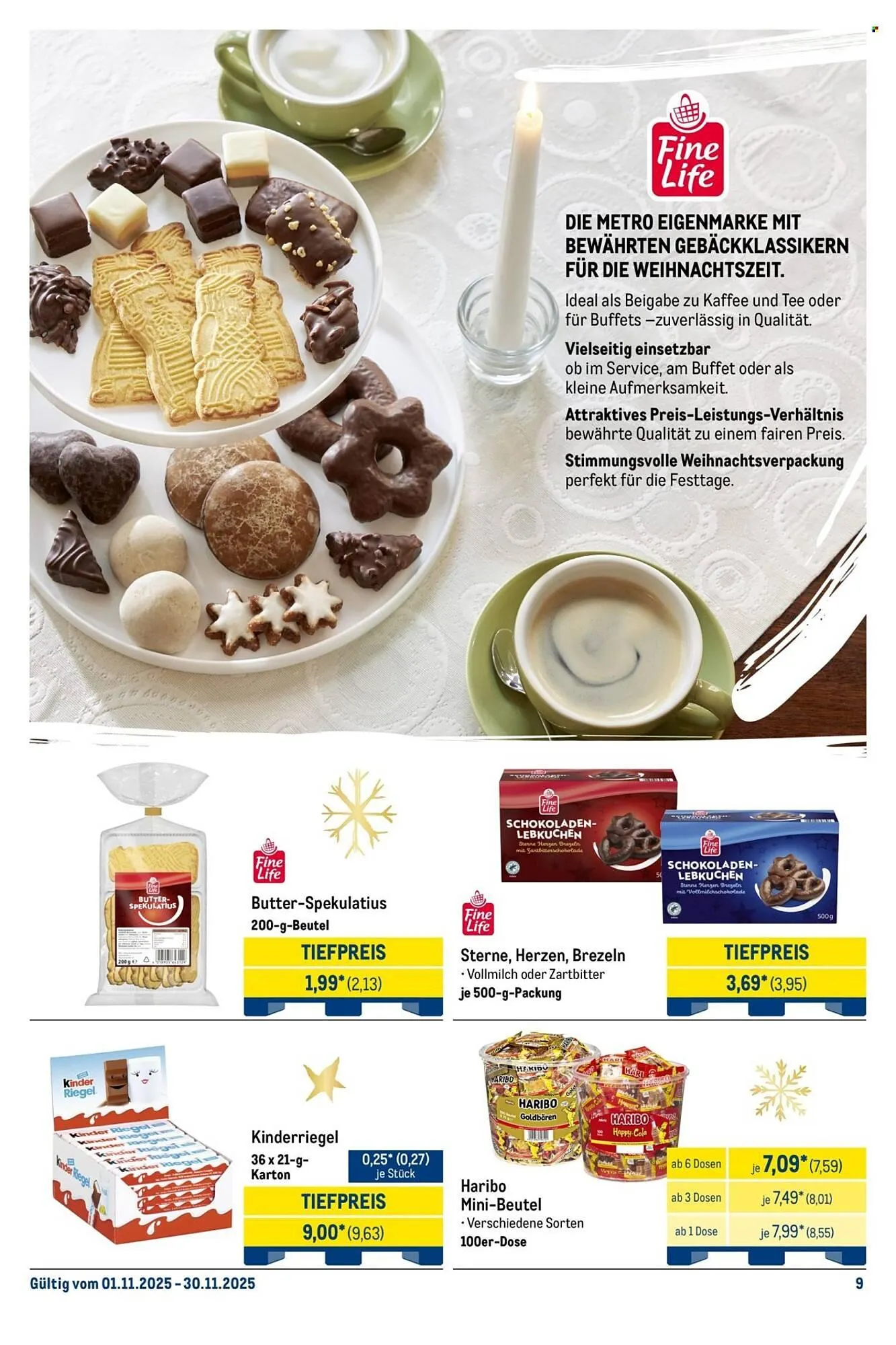 METRO Prospekt von 1. November bis 30. November 2025 - Prospekt seite 9