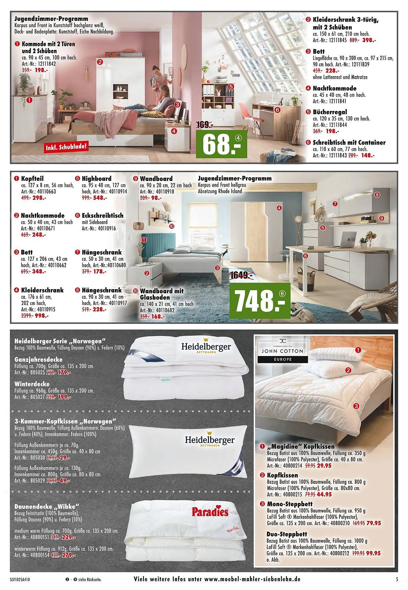 Möbel Mahler Katalog von 12. November bis 25. November 2025 - Prospekt seite 5