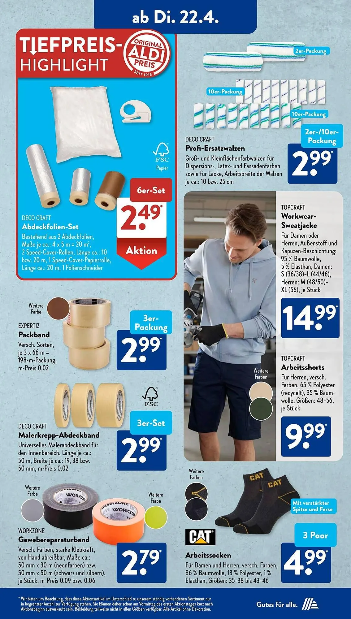 Aldi Süd Prospekt von 22. April bis 27. April 2025 - Prospekt seite 10