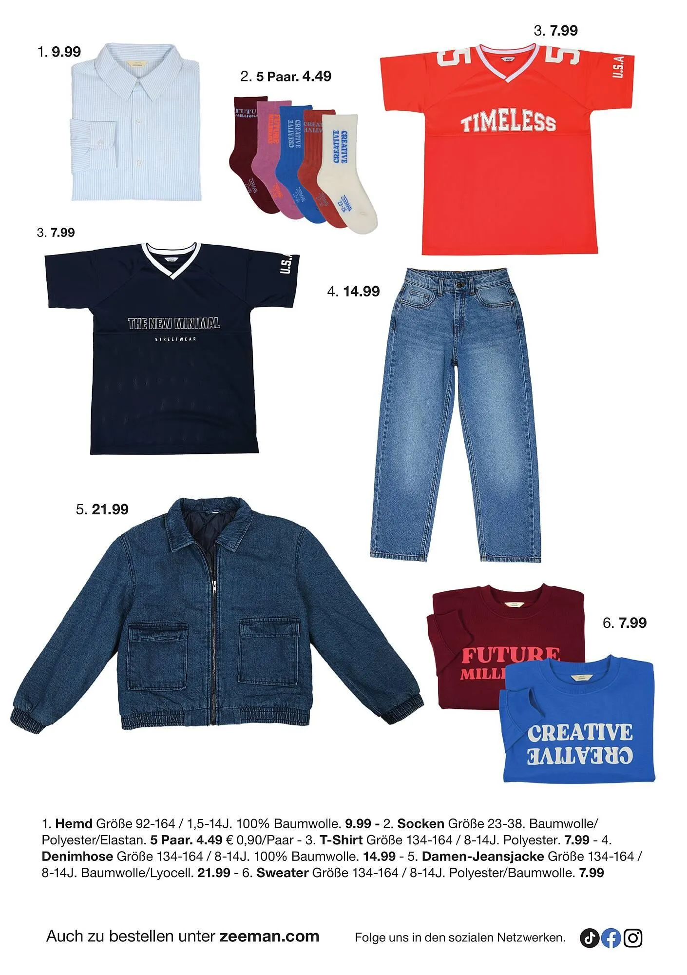 Zeeman Prospekt von 9. August bis 15. August 2025 - Prospekt seite 22