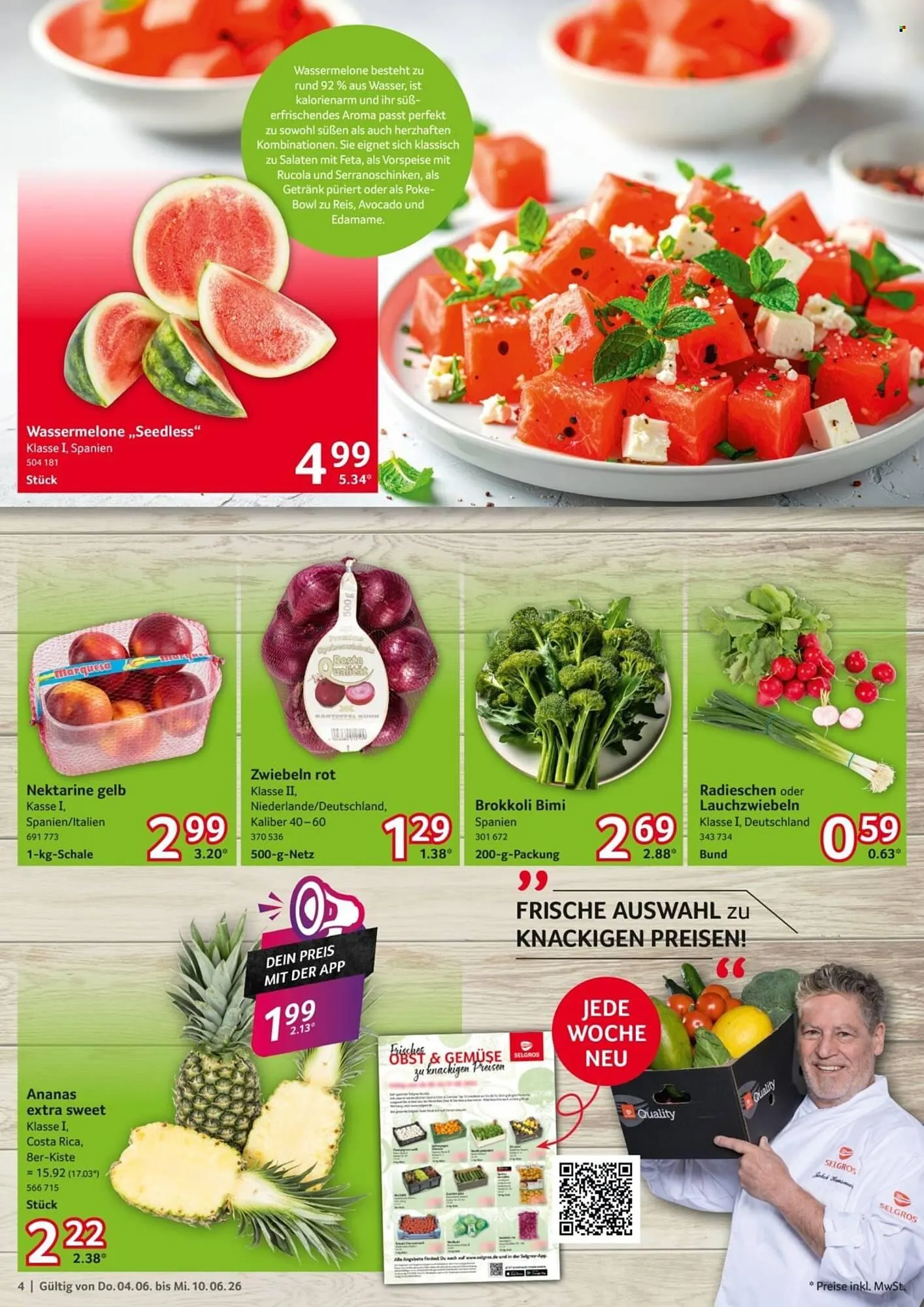 Selgros Prospekt von 4. Juni bis 10. Juni 2026 - Prospekt seite 4