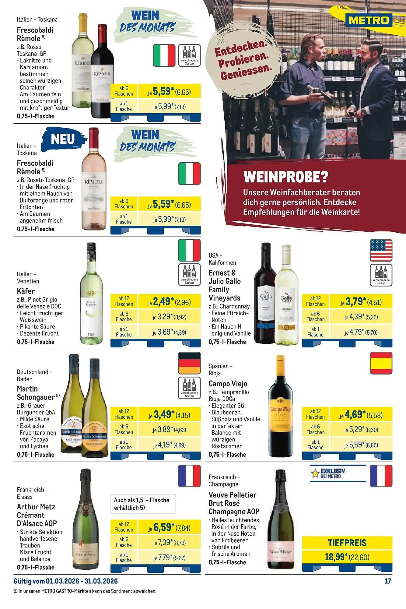 METRO Prospekt von 1. März bis 7. März 2026 - Prospekt seite 17