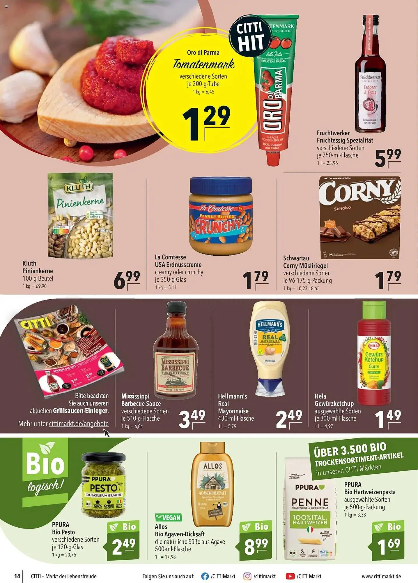 CITTI Markt Prospekt von 13. Mai bis 19. Mai 2026 - Prospekt seite 14