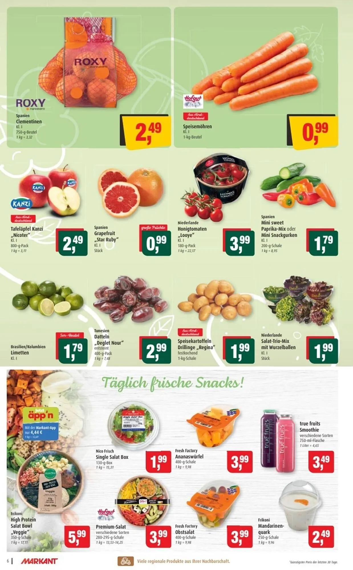 Markant Prospekt von 26. Oktober bis 9. November 2025 - Prospekt seite 6