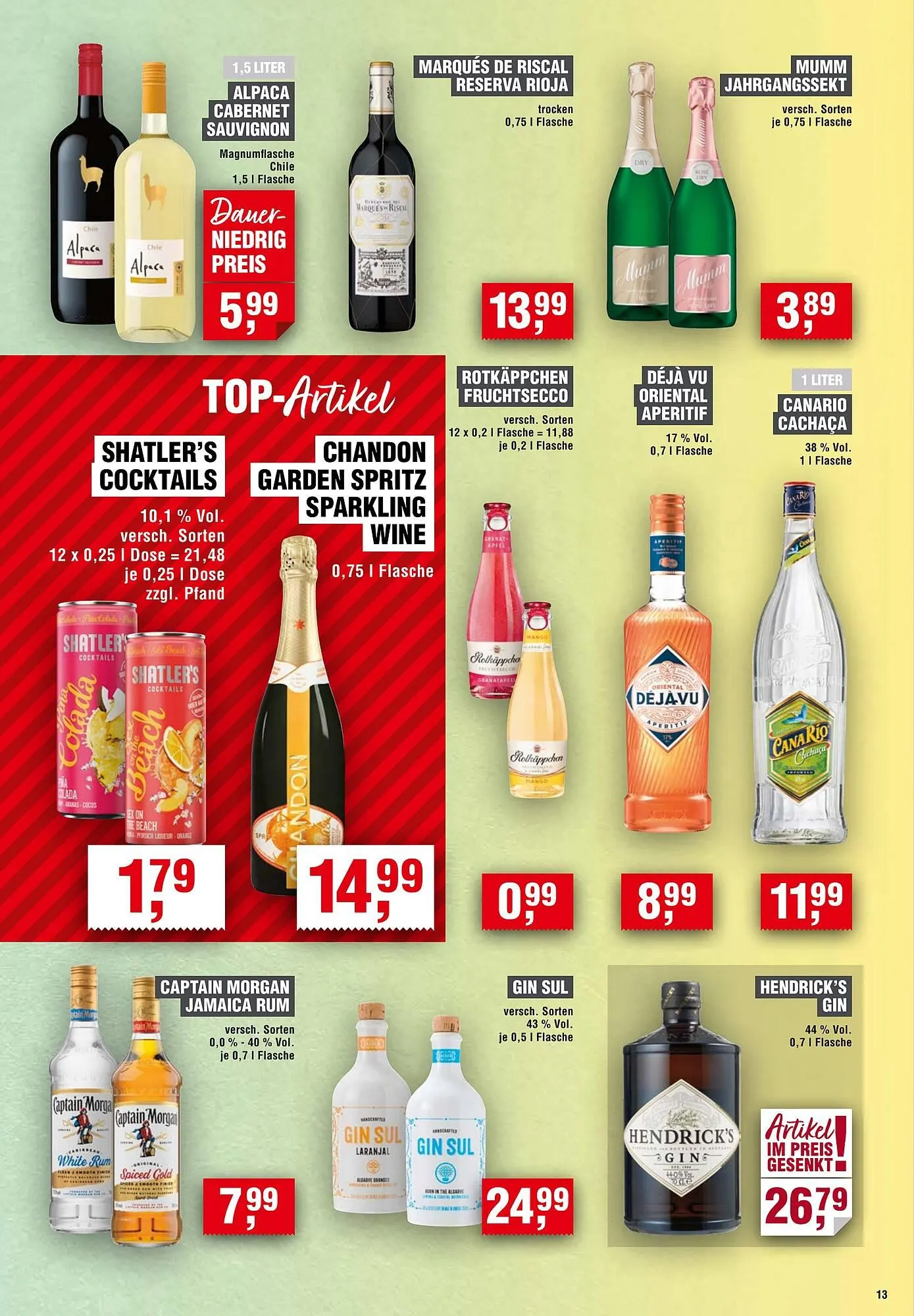 Handelshof Prospekt von 24. April bis 30. April 2025 - Prospekt seite 13