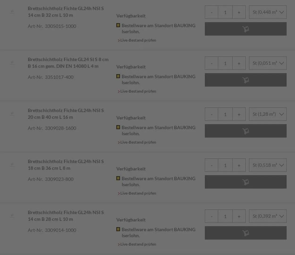 Bauking von 7. Juli bis 16. Juli 2025 - Prospekt seite 19