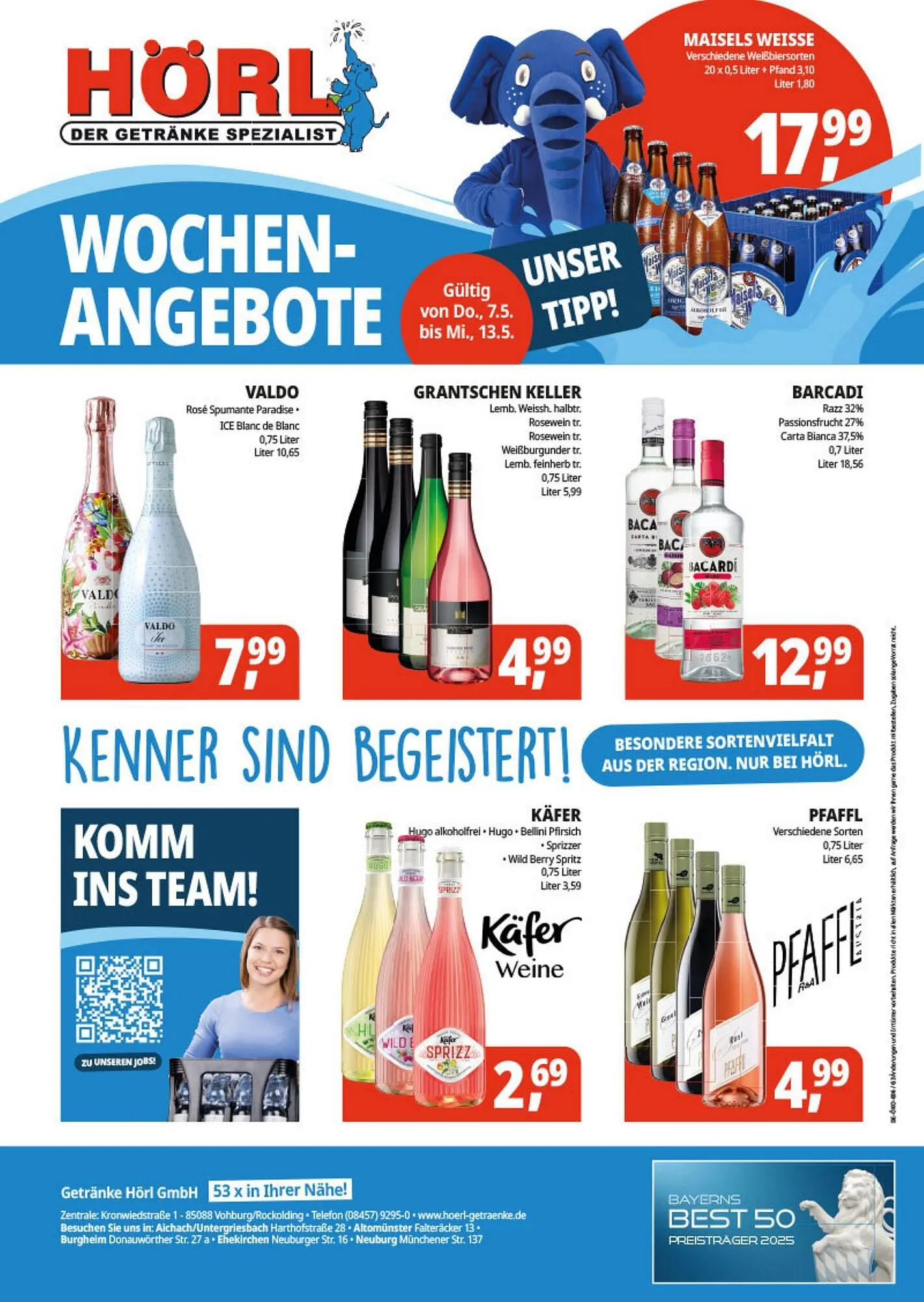 Hörl Getränke Prospekt von 7. Mai bis 13. Mai 2026 - Prospekt seite 3