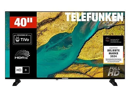 TELEFUNKEN XF40TP900S LED TV (Flat, 40 Zoll / 100 cm, Full-HD, SMART TV)
