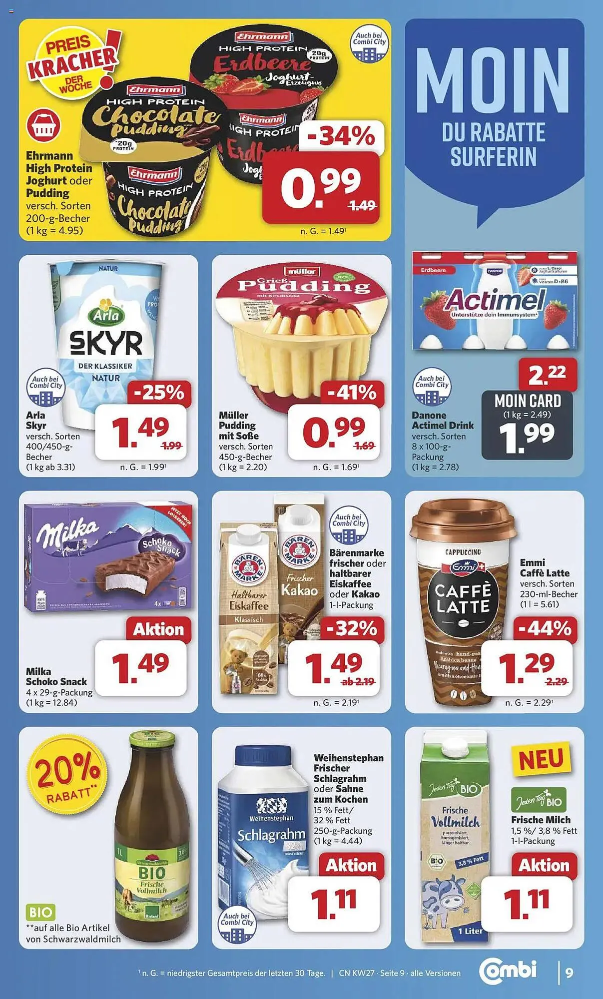 Combi Prospekt von 30. Juni bis 5. Juli 2025 - Prospekt seite 10