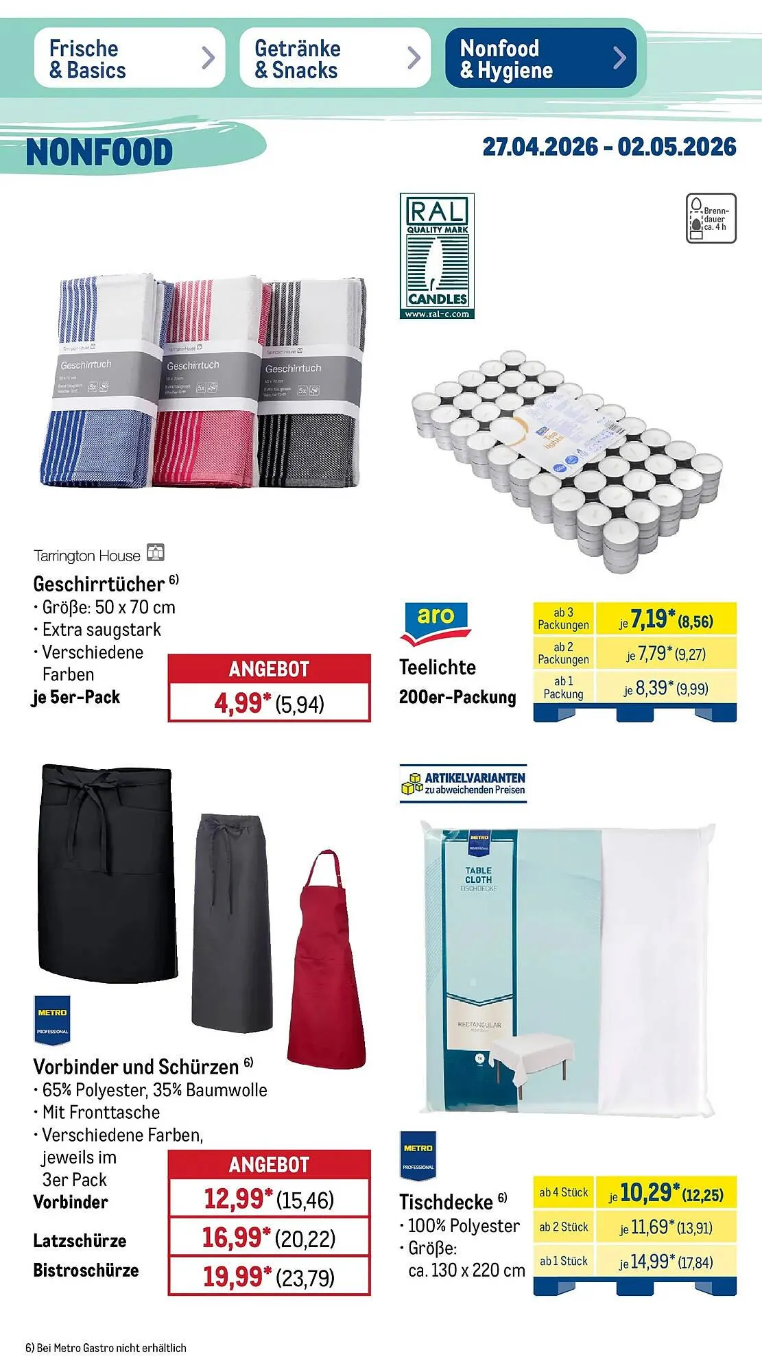 METRO Prospekt von 26. April bis 2. Mai 2026 - Prospekt seite 45