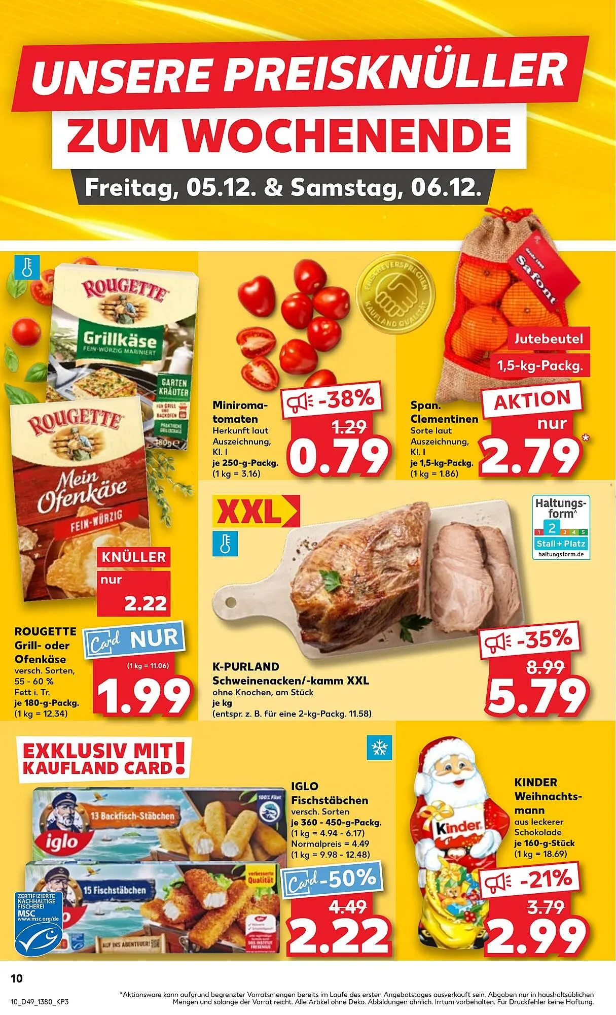 Kaufland Prospekt von 4. Dezember bis 10. Dezember 2025 - Prospekt seite 10