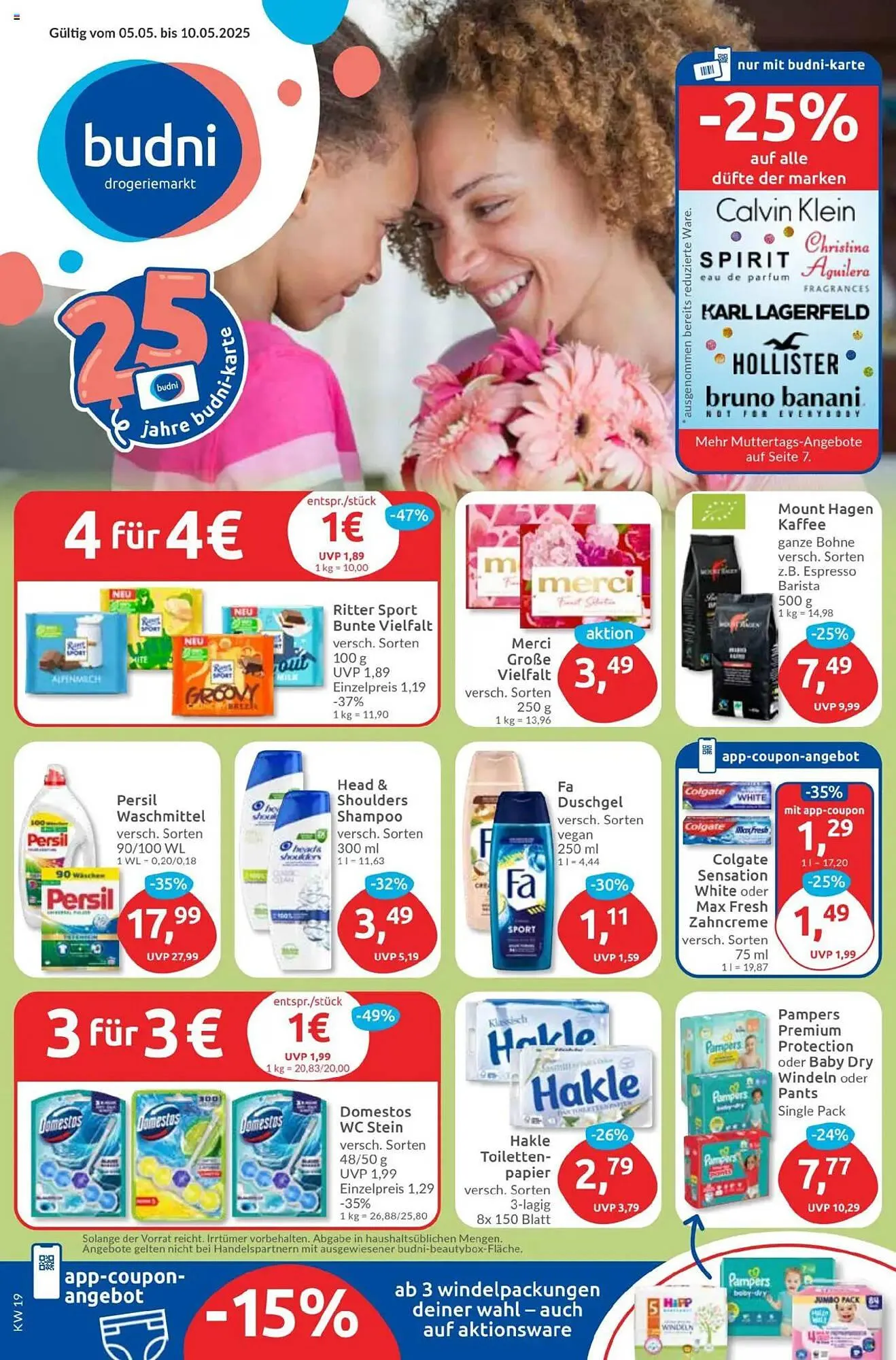 Budni Prospekt von 5. Mai bis 10. Mai 2025 - Prospekt seite 1