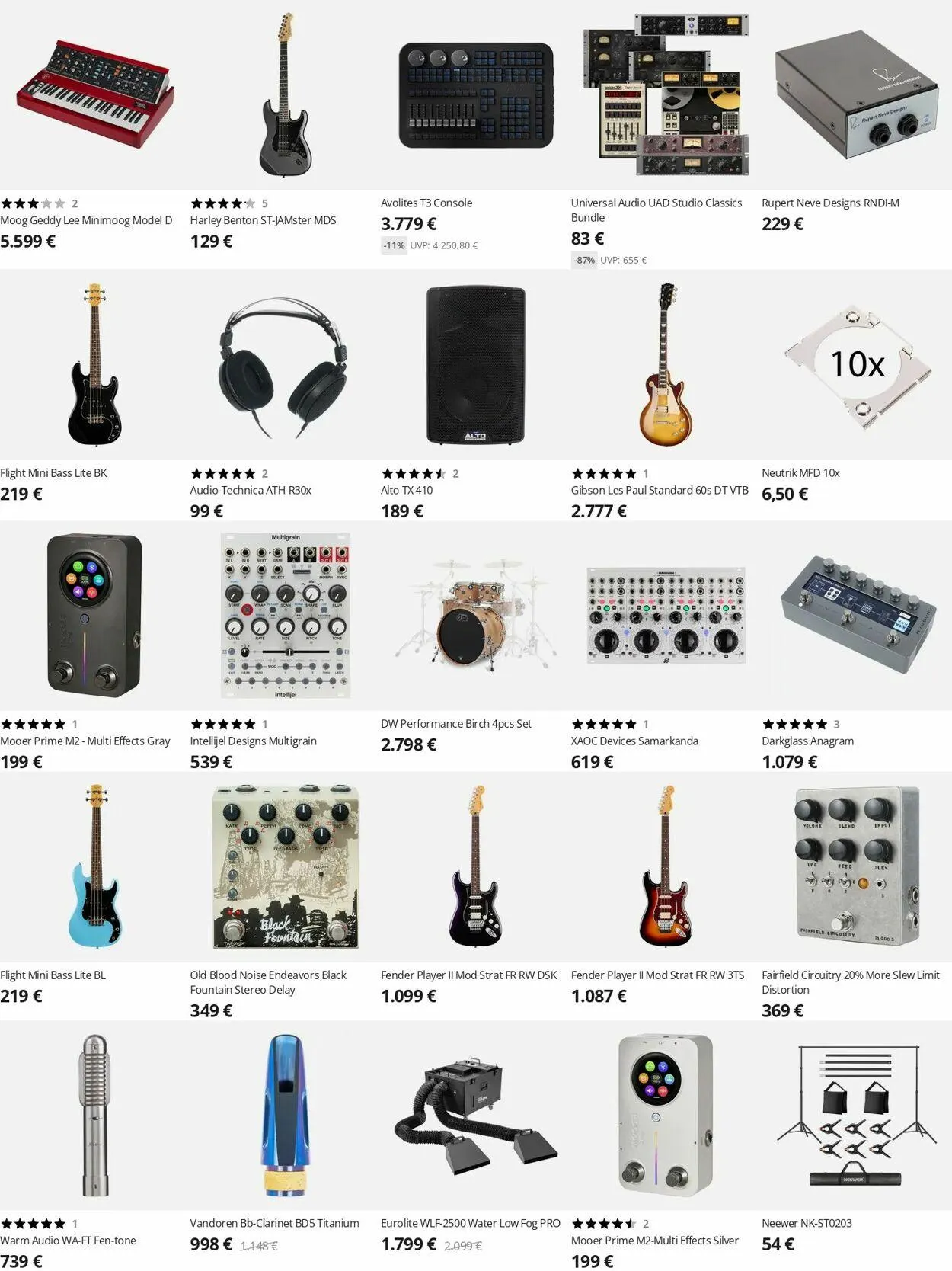 Thomann Aktueller Prospekt von 5. Mai bis 14. Mai 2025 - Prospekt seite 2