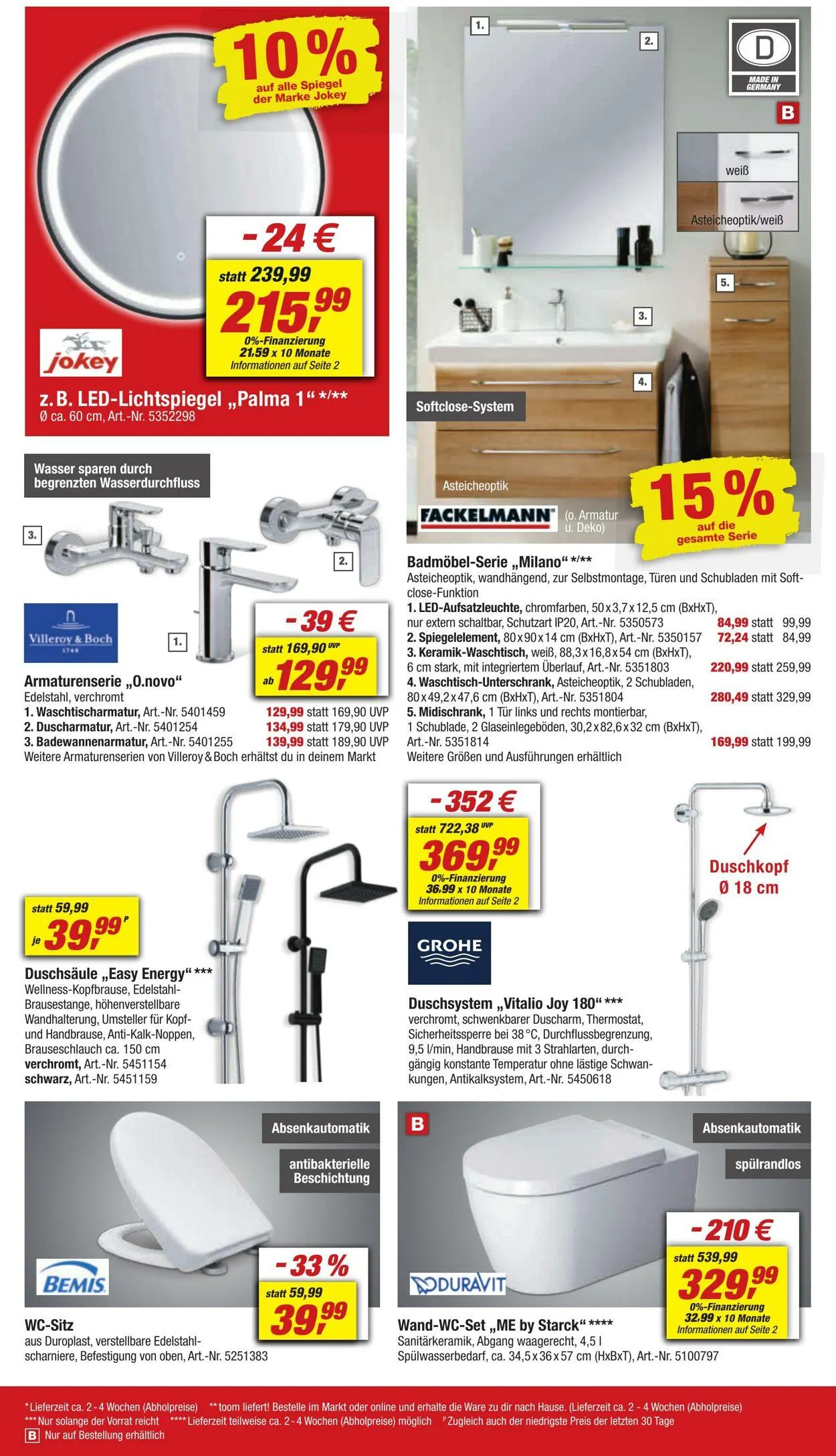 toom Baumarkt Aktueller Prospekt von 17. März bis 31. März 2025 - Prospekt seite 12