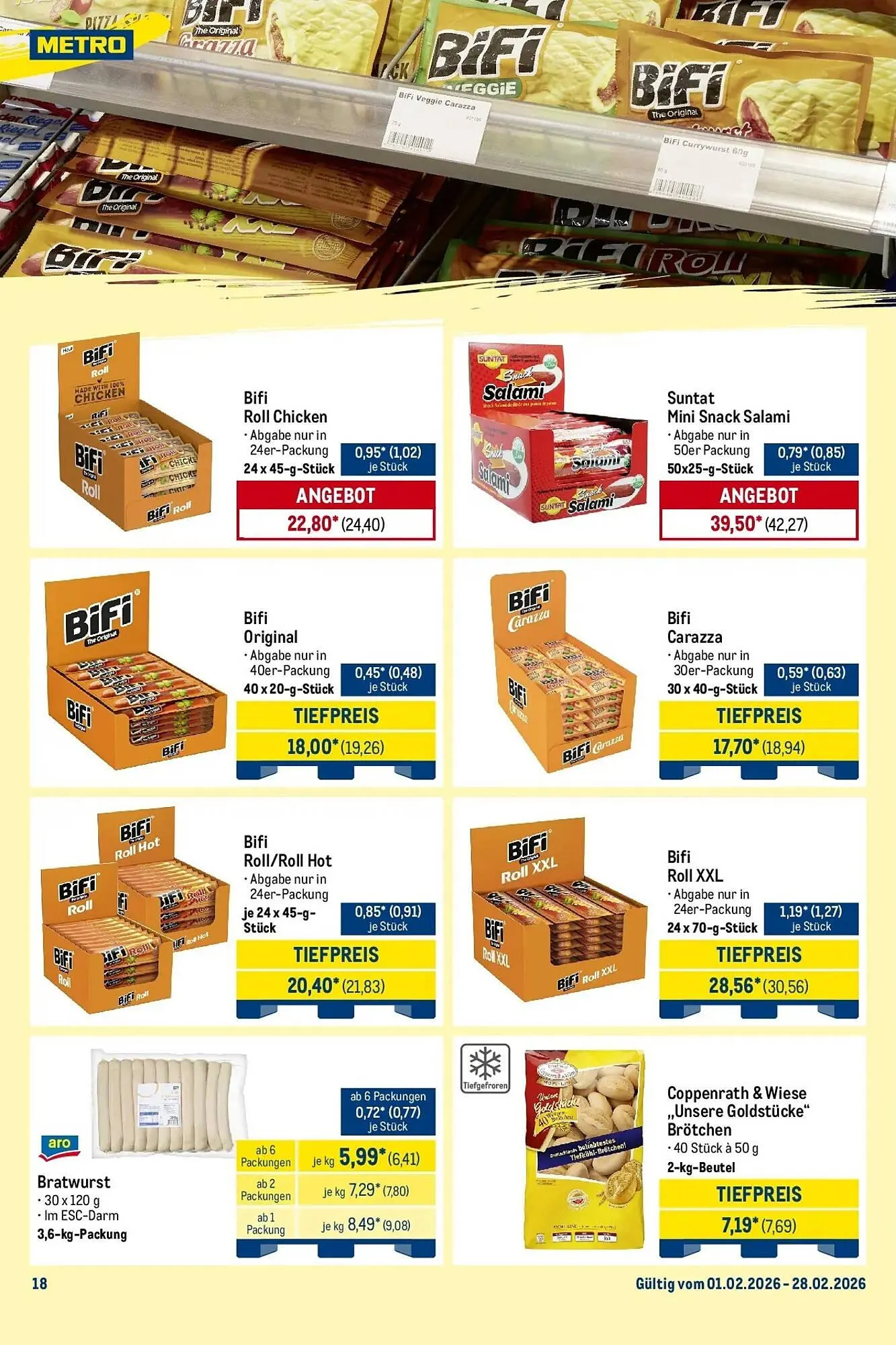 METRO Prospekt von 15. Februar bis 21. Februar 2026 - Prospekt seite 26