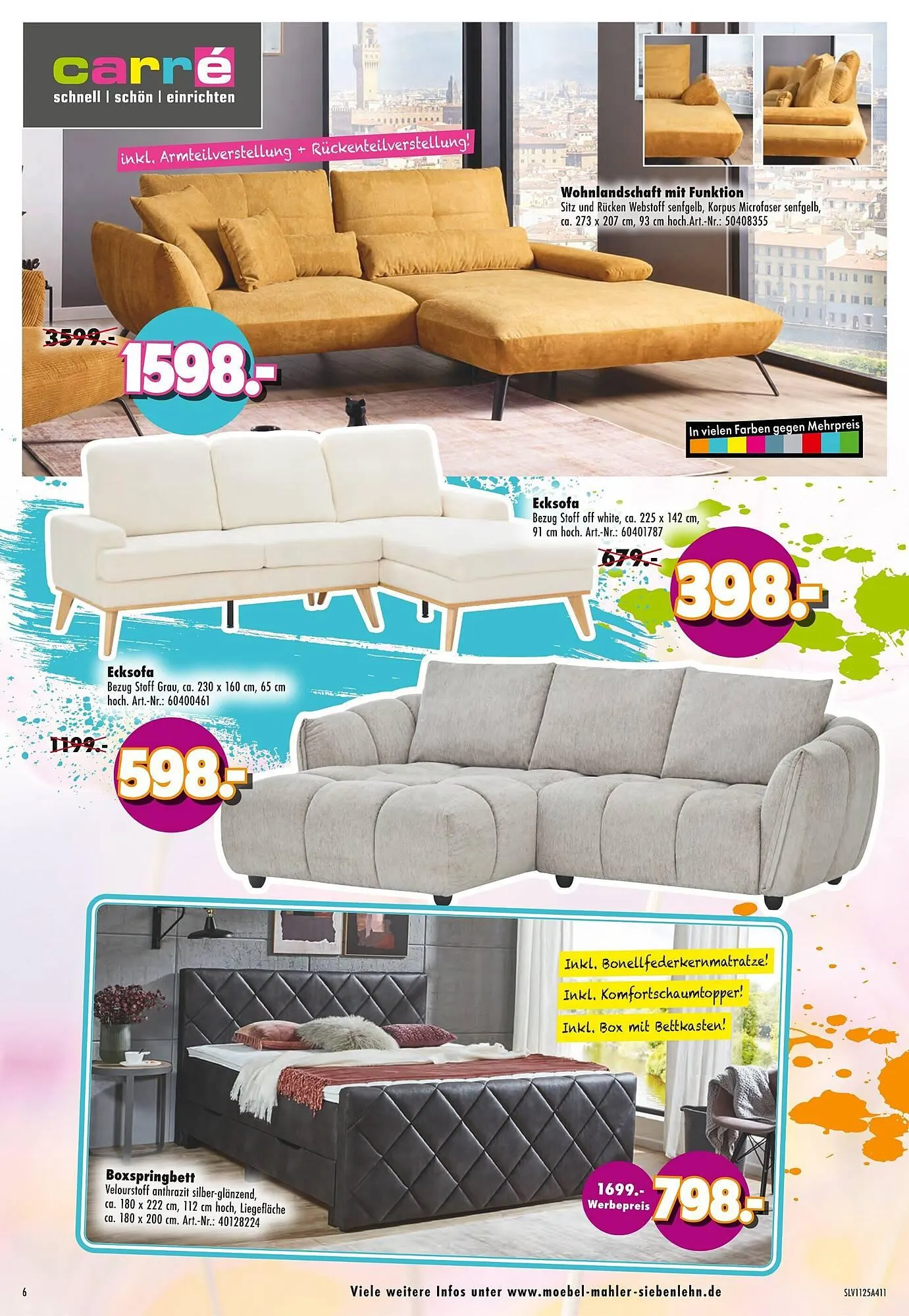 Möbel Mahler Katalog von 26. November bis 30. Dezember 2025 - Prospekt seite 6