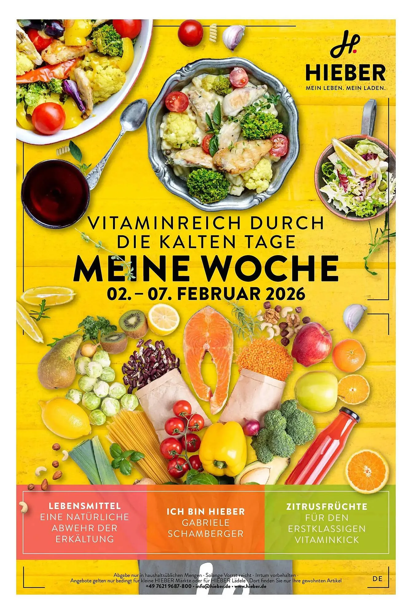 Hieber's Frische Center Prospekt von 1. Februar bis 7. Februar 2026 - Prospekt seite 1