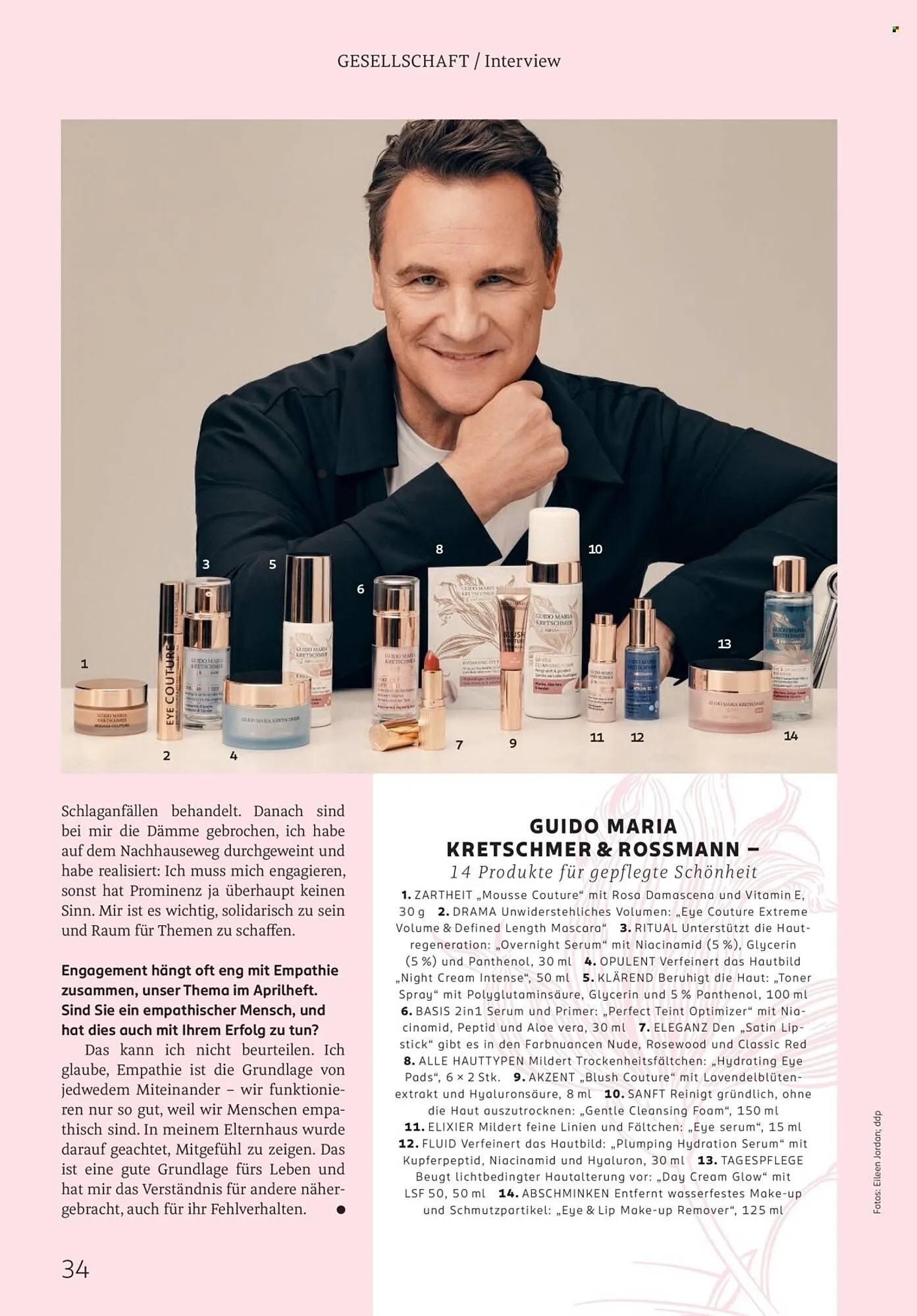 Rossmann Magazin von 1. April bis 30. April 2026 - Prospekt seite 34