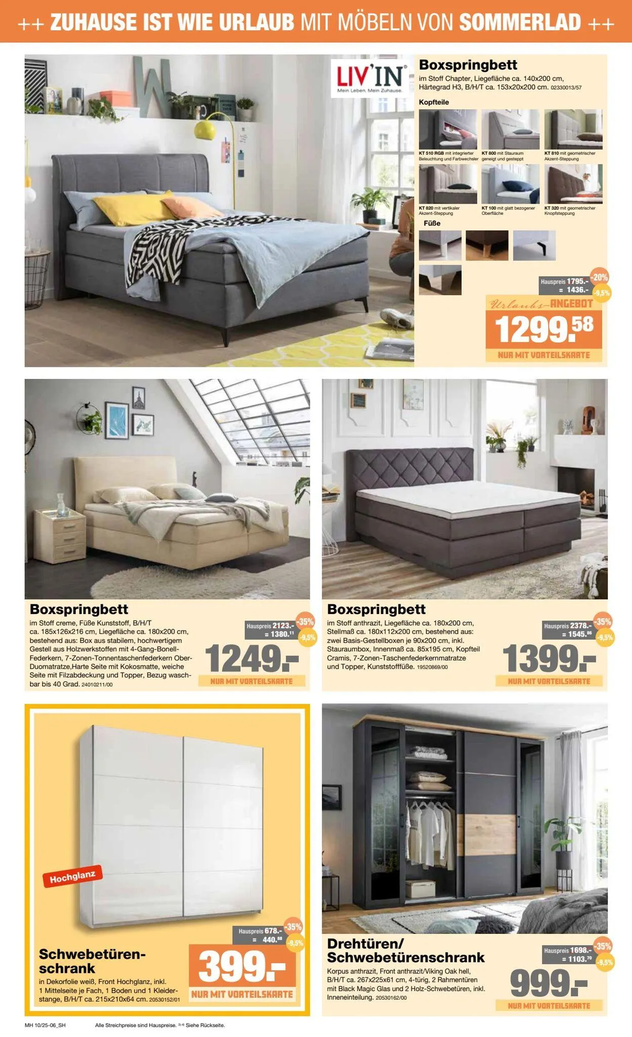 Sommerlad Aktueller Prospekt von 30. Juni bis 19. Juli 2025 - Prospekt seite 22