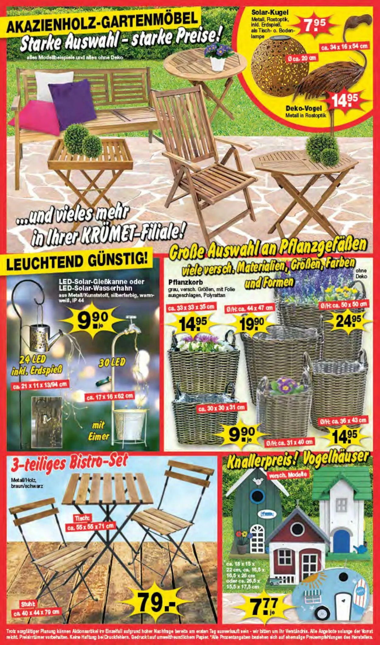 KRÜMET Aktueller Prospekt von 28. April bis 4. Mai 2025 - Prospekt seite 4