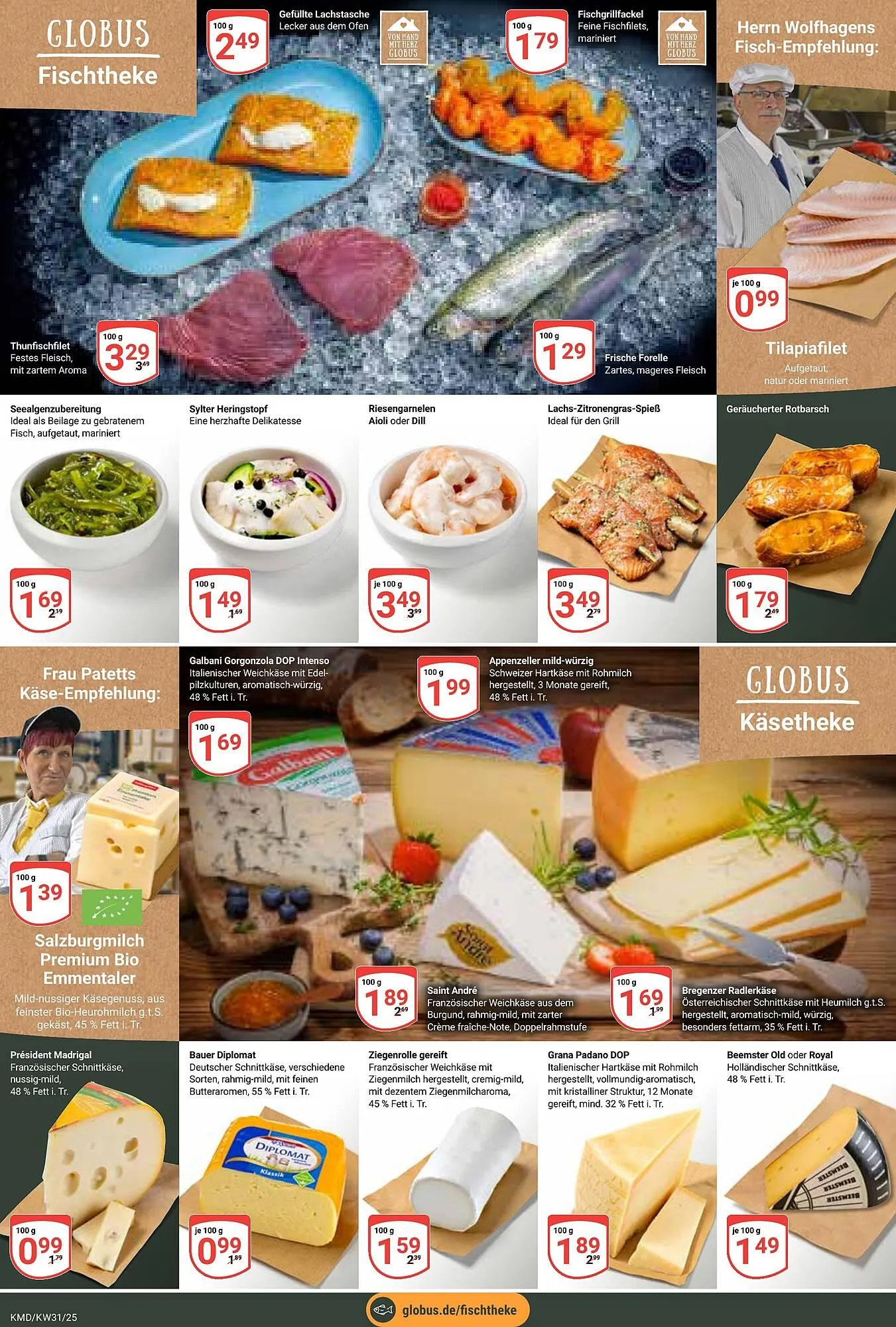 Globus Prospekt von 28. Juli bis 2. August 2025 - Prospekt seite 8