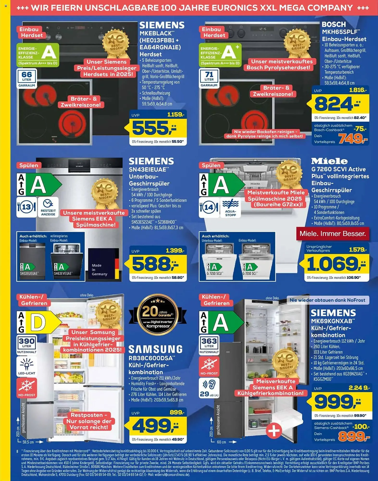 Euronics XXL Prospekt von 17. Dezember bis 30. Dezember 2025 - Prospekt seite 8